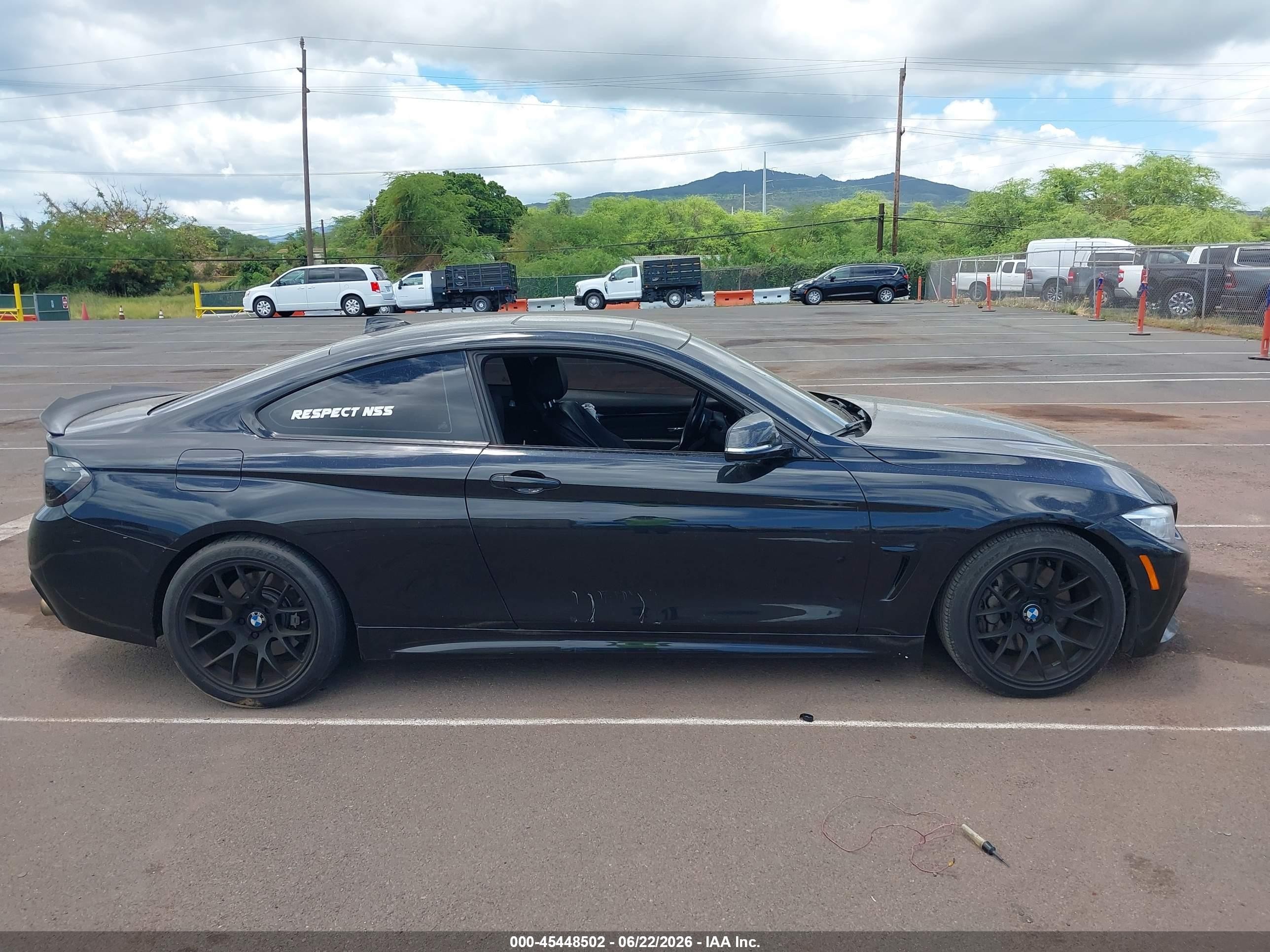 2014 Bmw 435i   Black vin: WBA3R1C59EK192530
