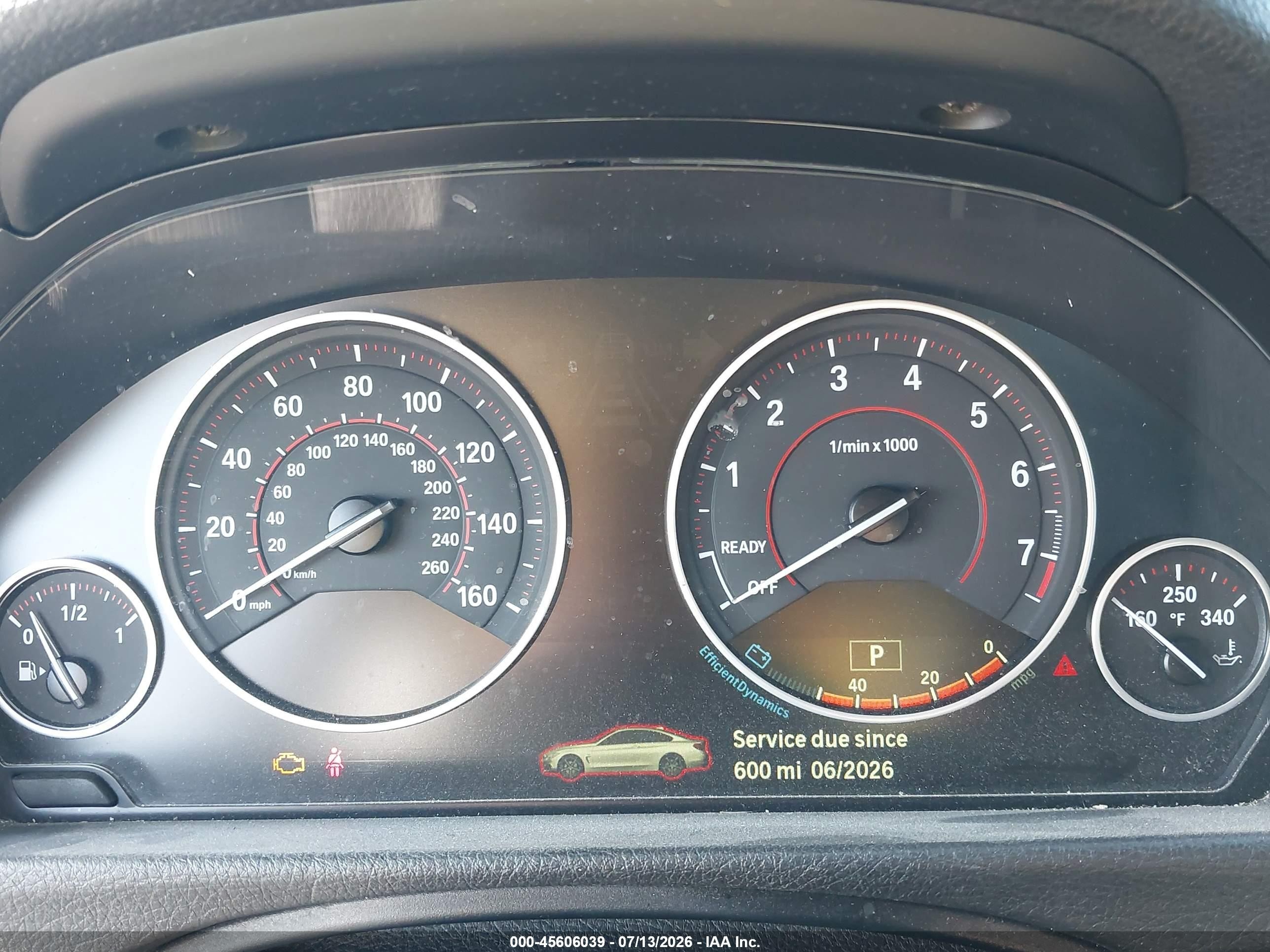 2015 Bmw 435i Black vin: WBA3R1C59FK194604