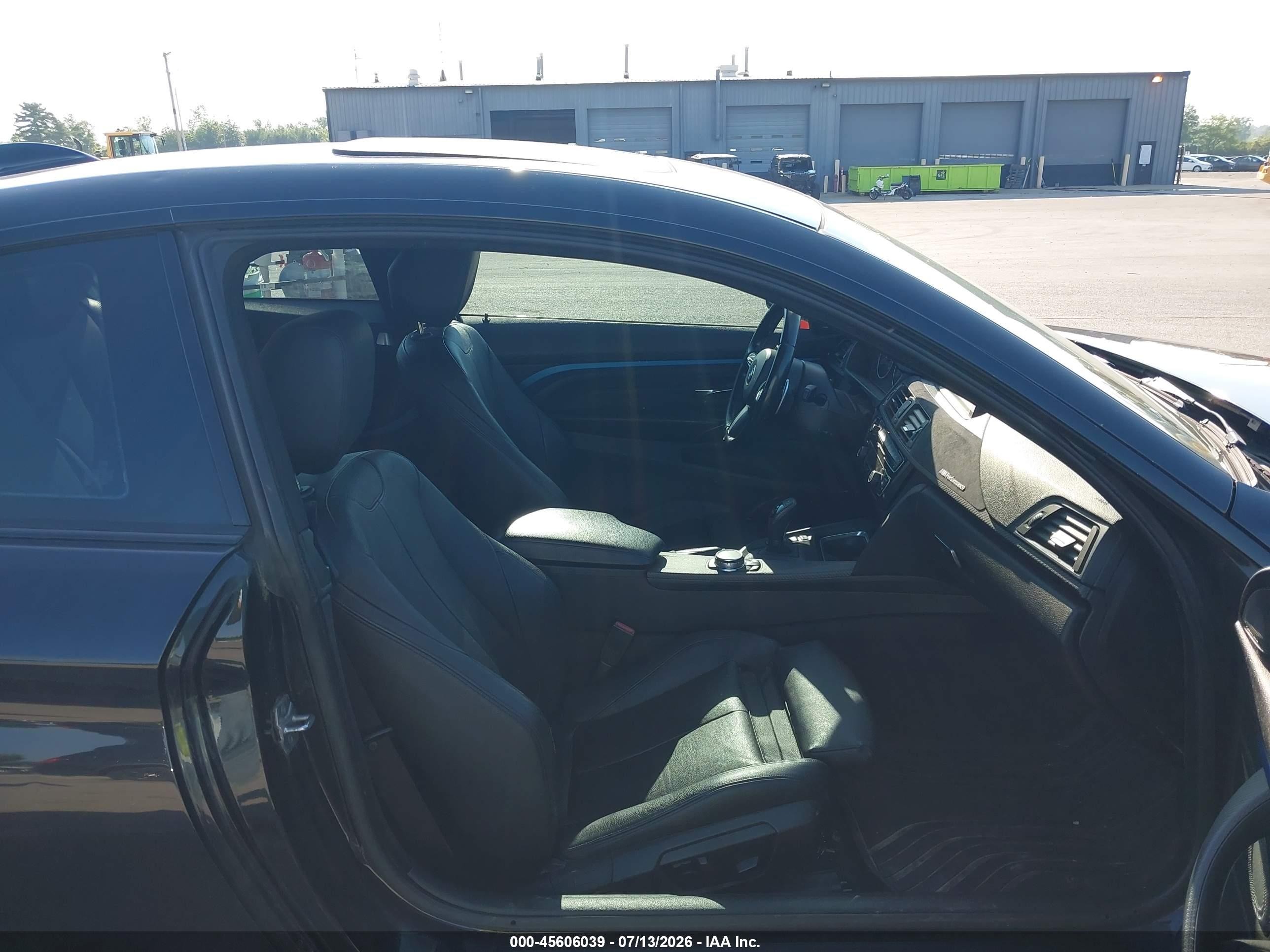 2015 Bmw 435i Black vin: WBA3R1C59FK194604