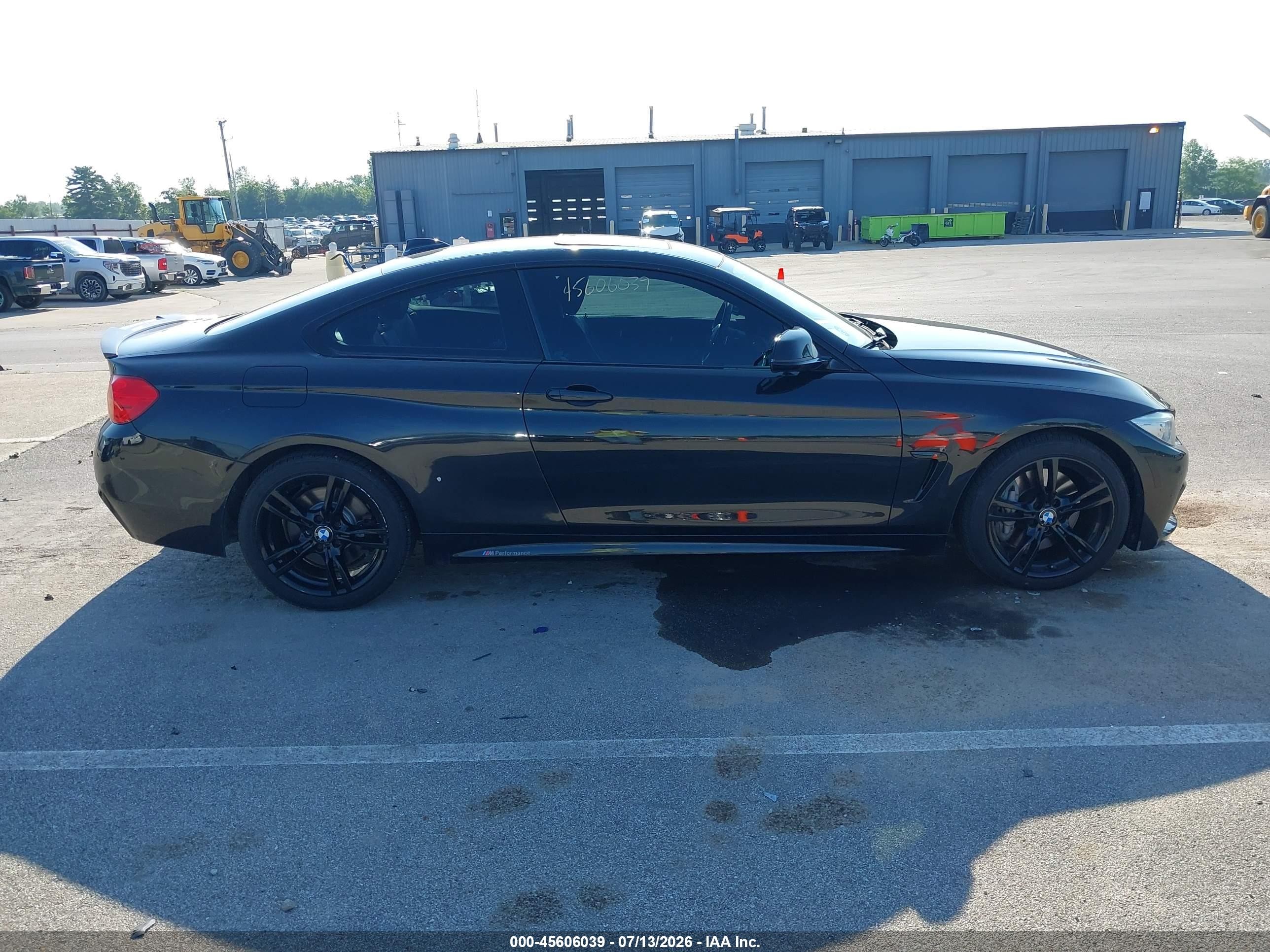 2015 Bmw 435i Black vin: WBA3R1C59FK194604