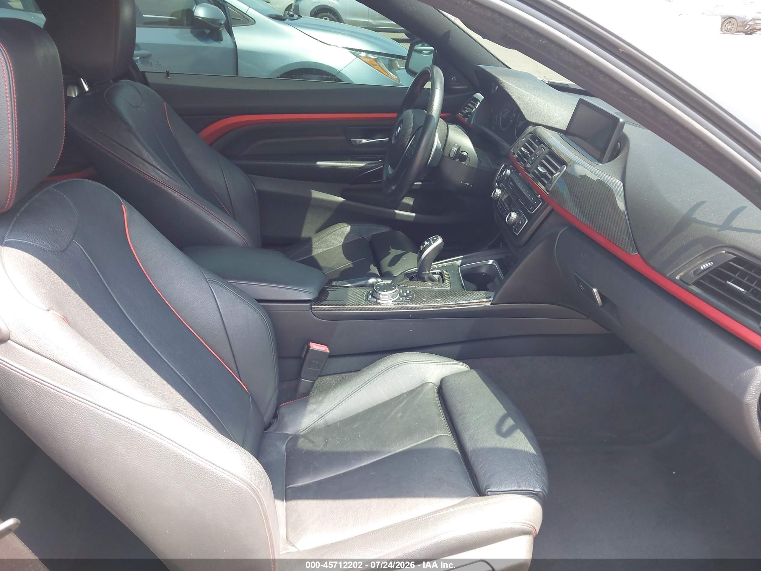 2015 Bmw 435i   White vin: WBA3R1C59FK195431
