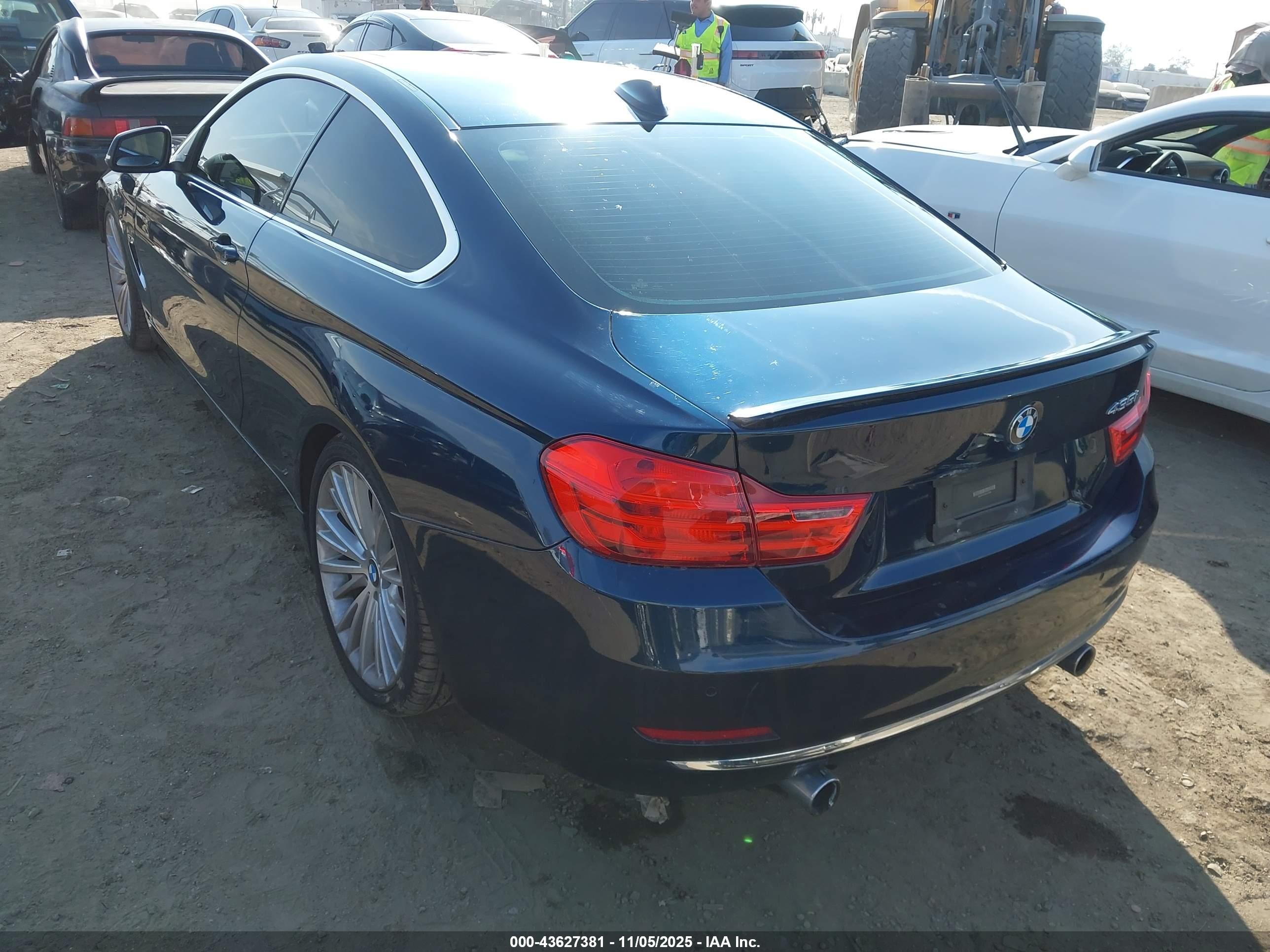 2014 Bmw 435i   Black vin: WBA3R1C5XEK191886