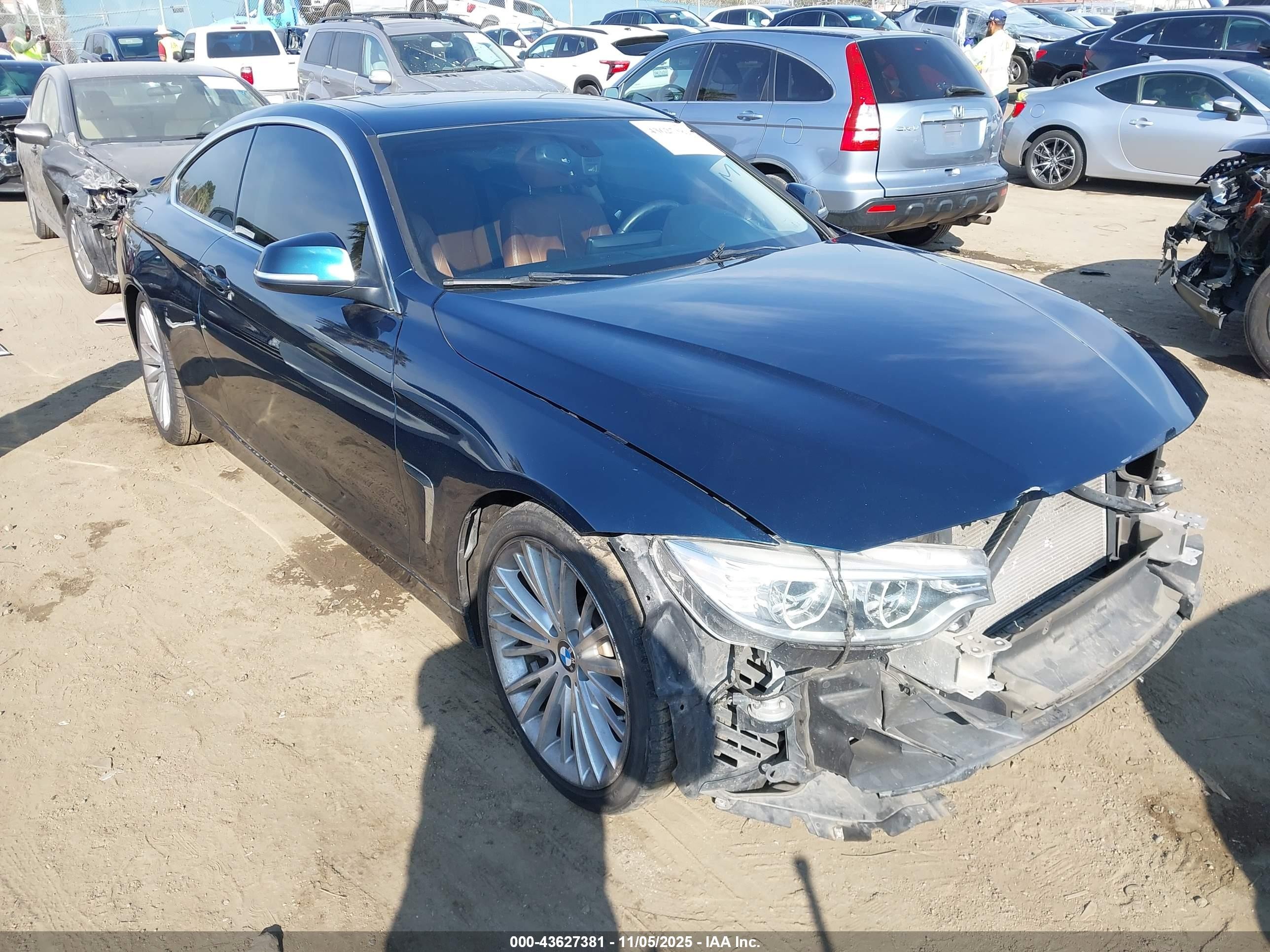 2014 Bmw 435i   Black vin: WBA3R1C5XEK191886
