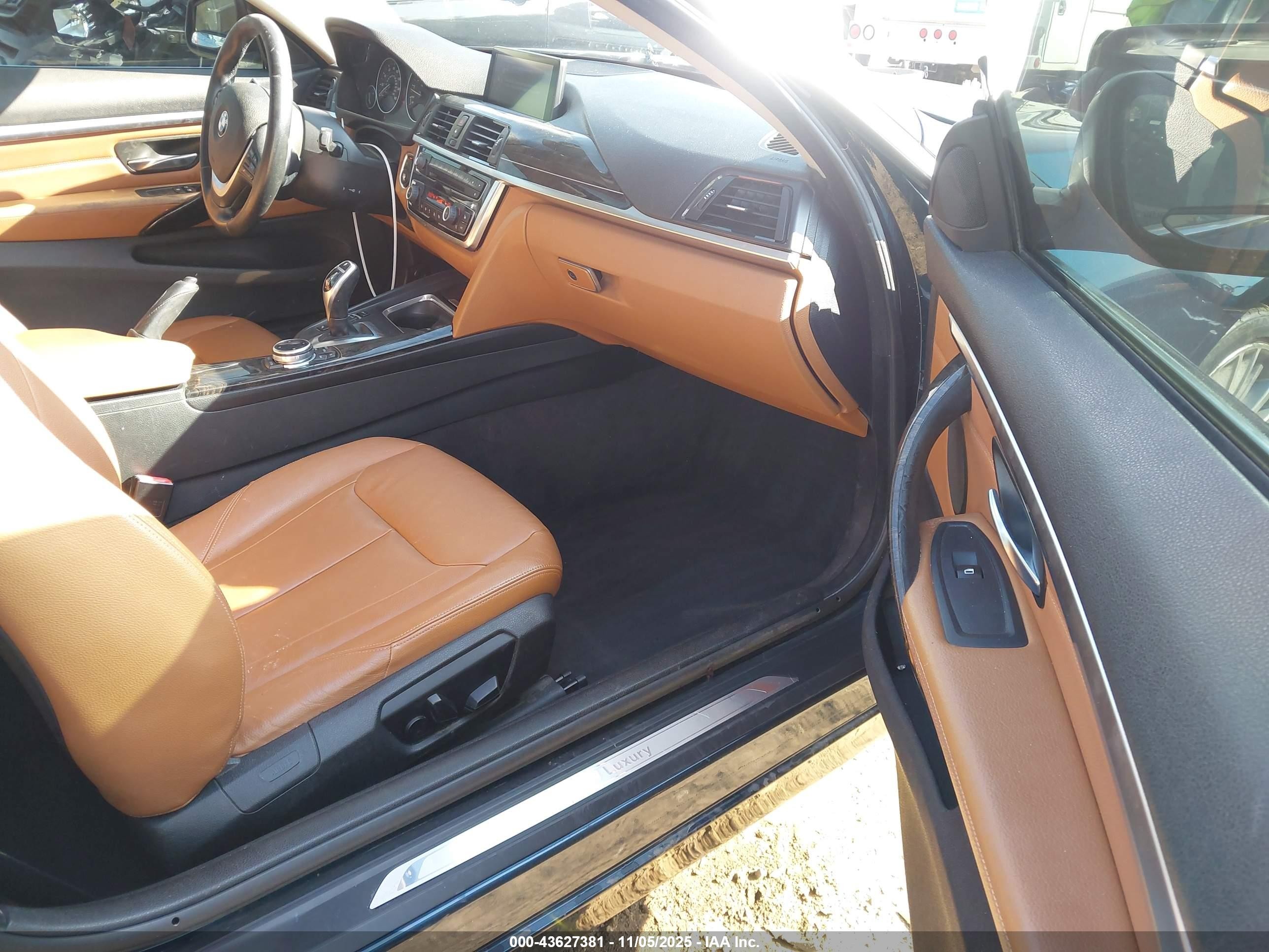 2014 Bmw 435i   Black vin: WBA3R1C5XEK191886