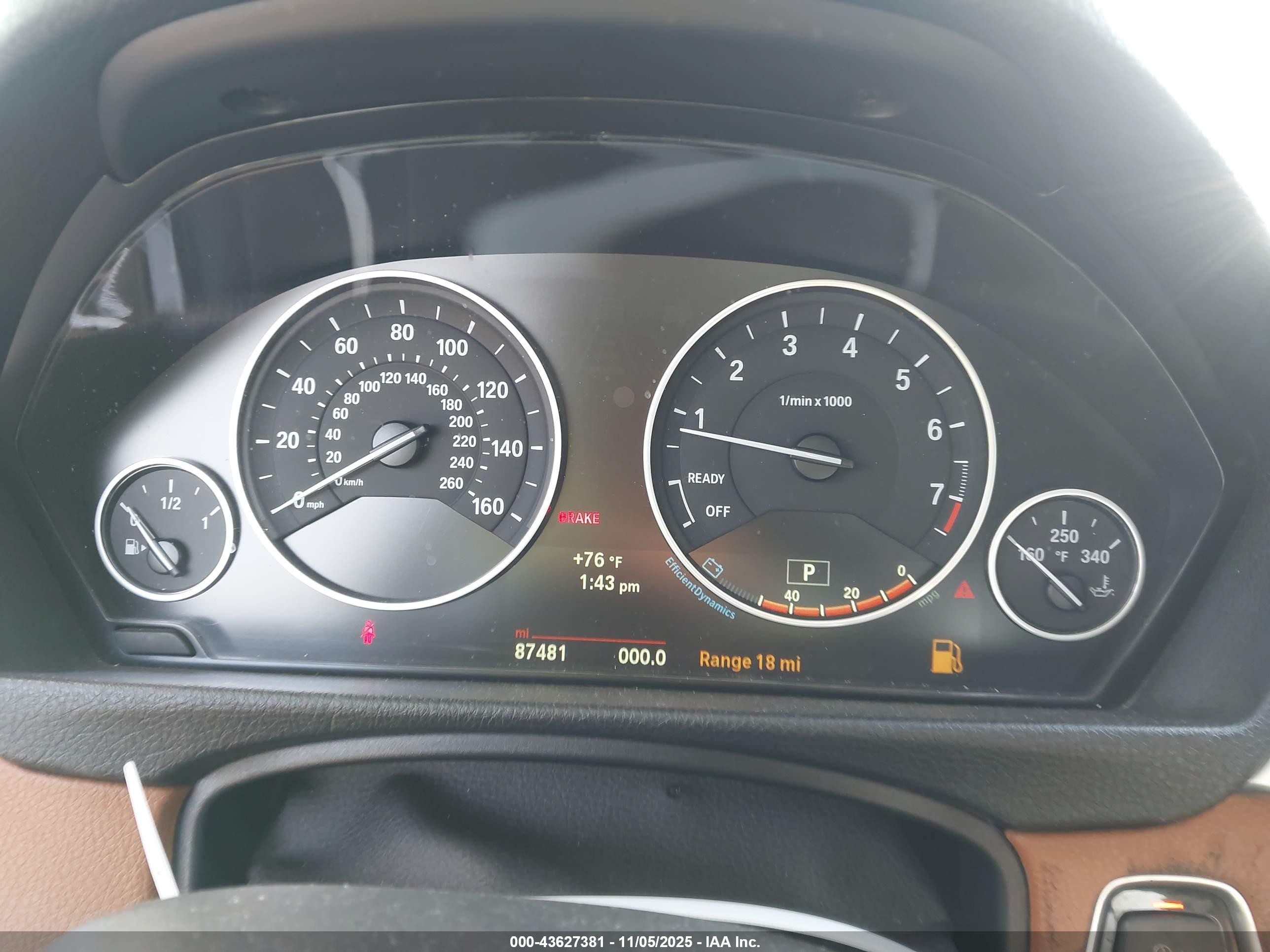 2014 Bmw 435i   Black vin: WBA3R1C5XEK191886