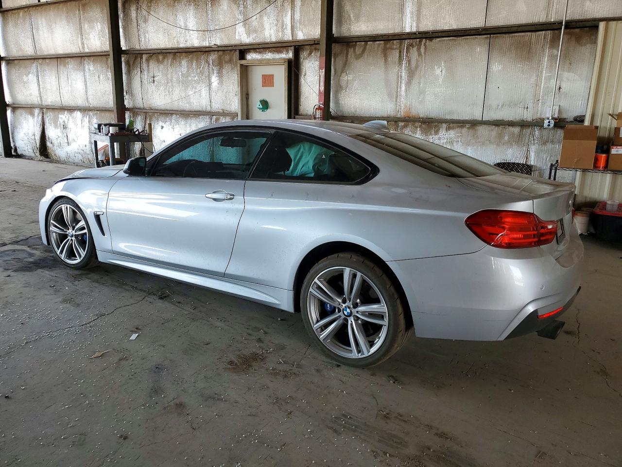 2014 Bmw 435 I Silver vin: WBA3R1C5XEK192035