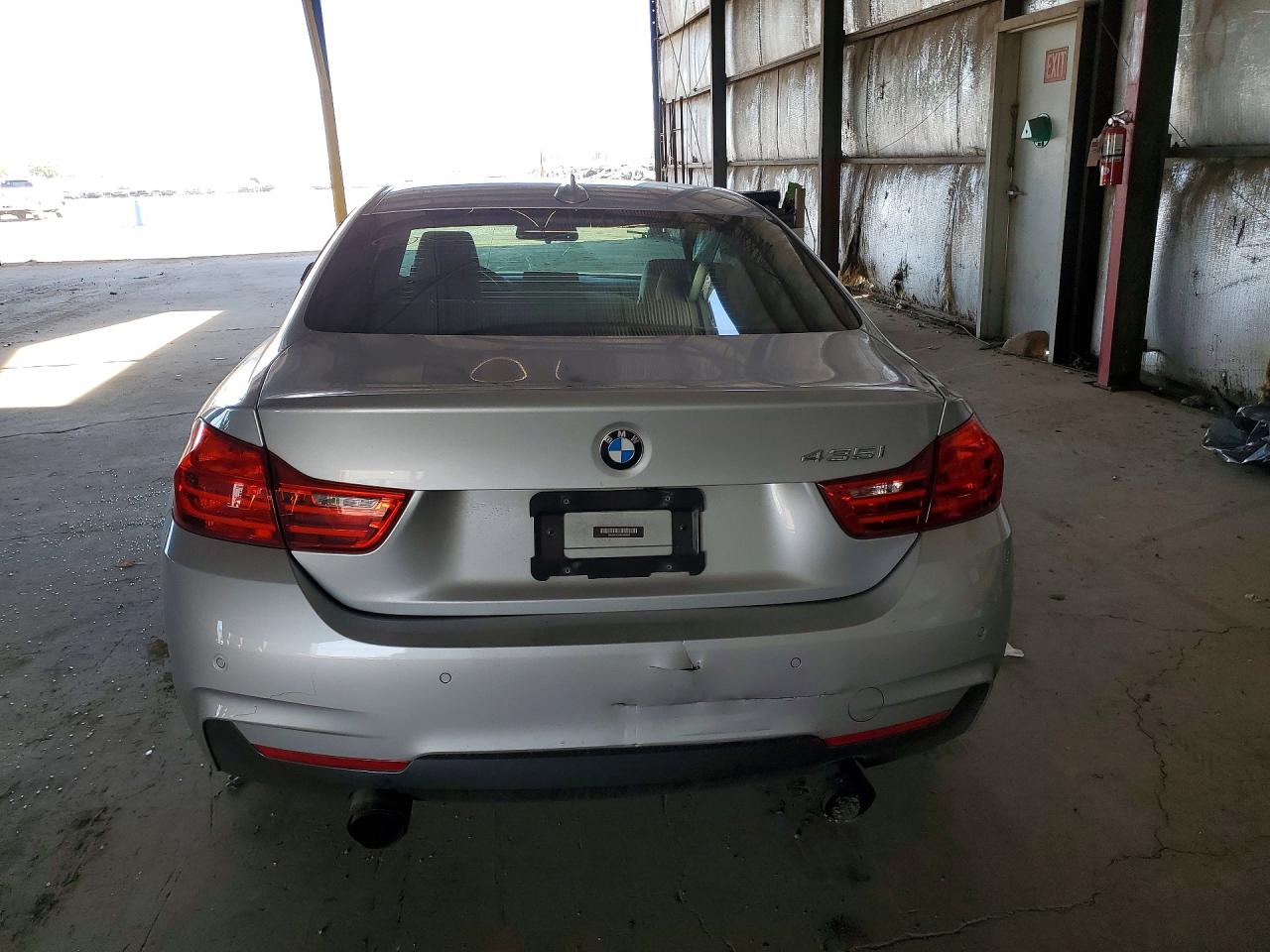 2014 Bmw 435 I Silver vin: WBA3R1C5XEK192035
