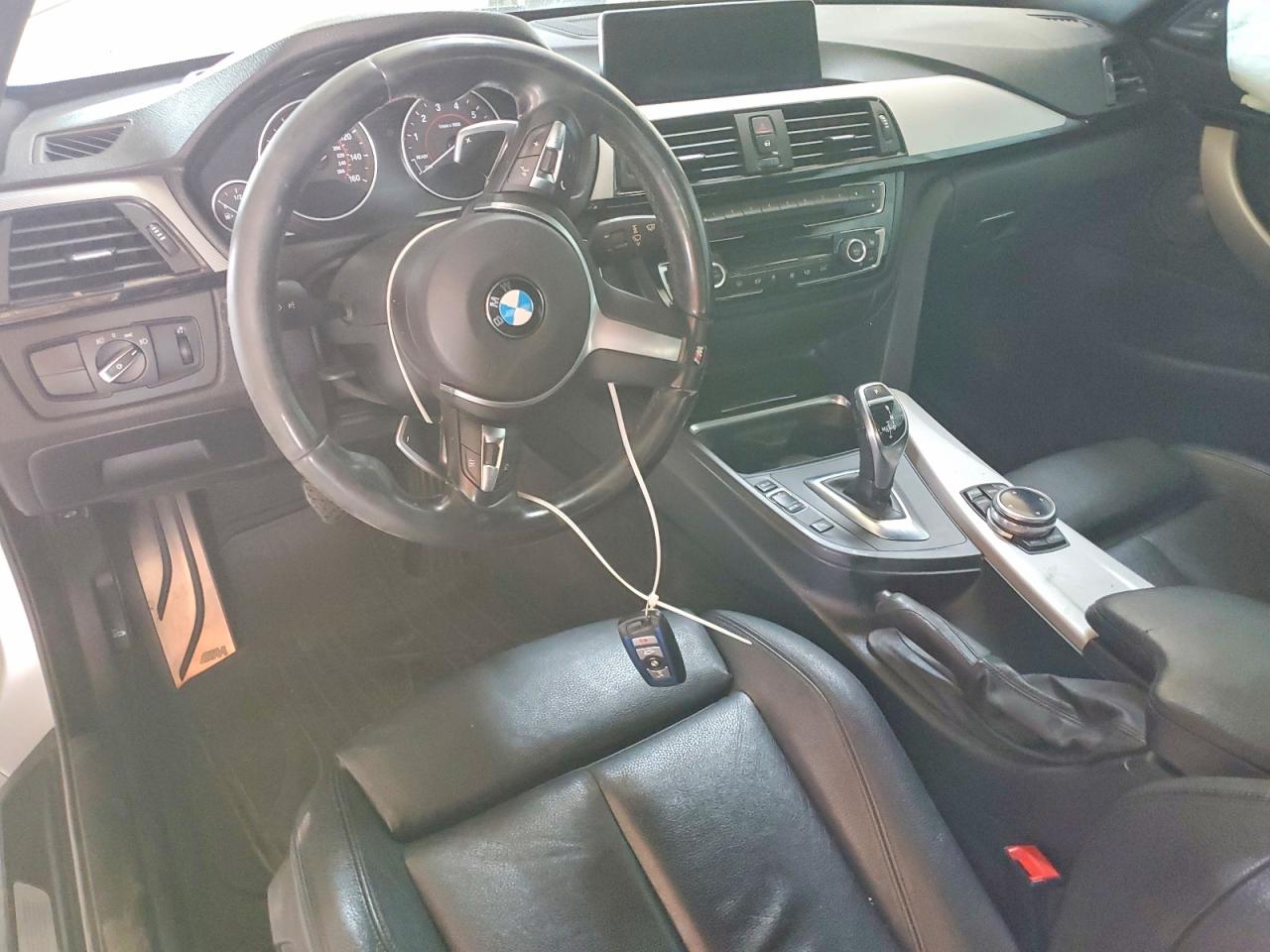2014 Bmw 435 I Silver vin: WBA3R1C5XEK192035