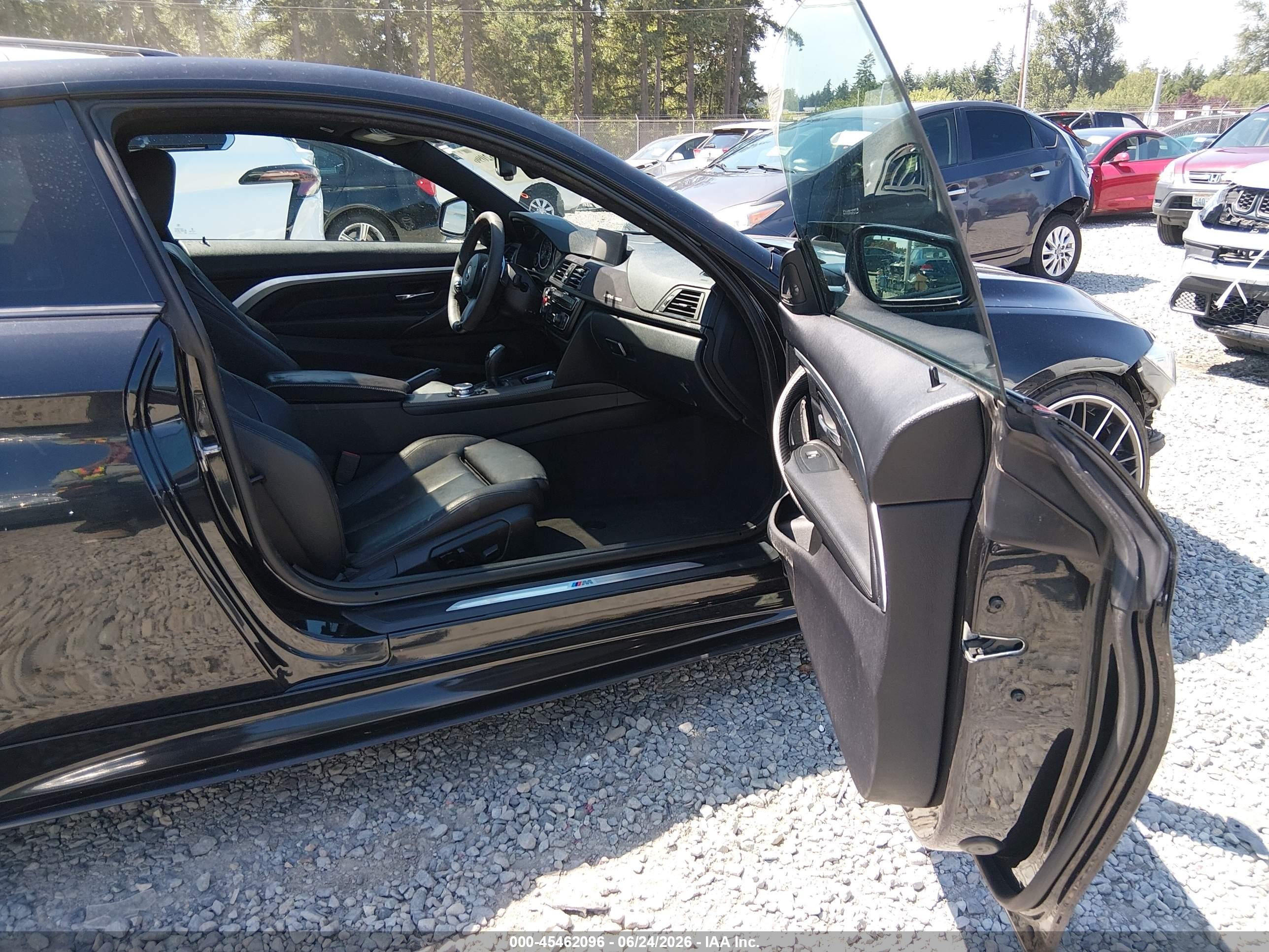 2015 Bmw 435i   Black vin: WBA3R1C5XFK194367