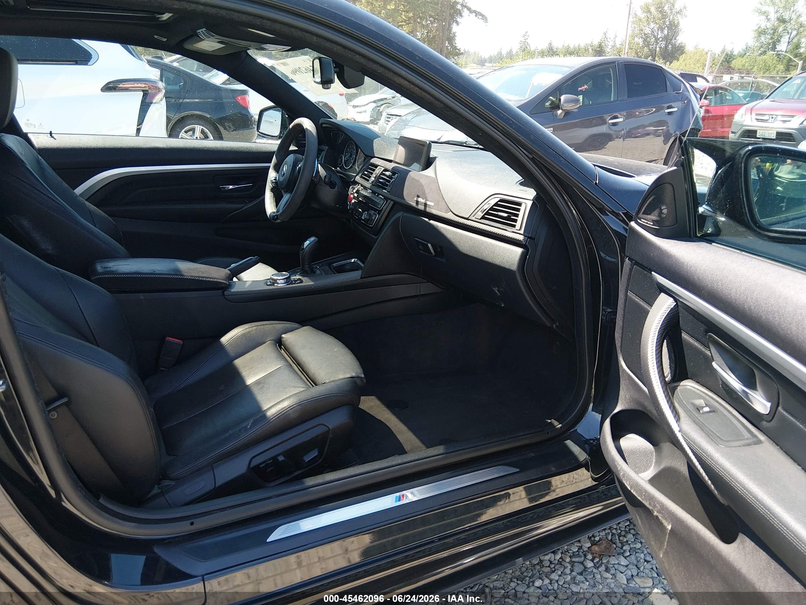 2015 Bmw 435i   Black vin: WBA3R1C5XFK194367