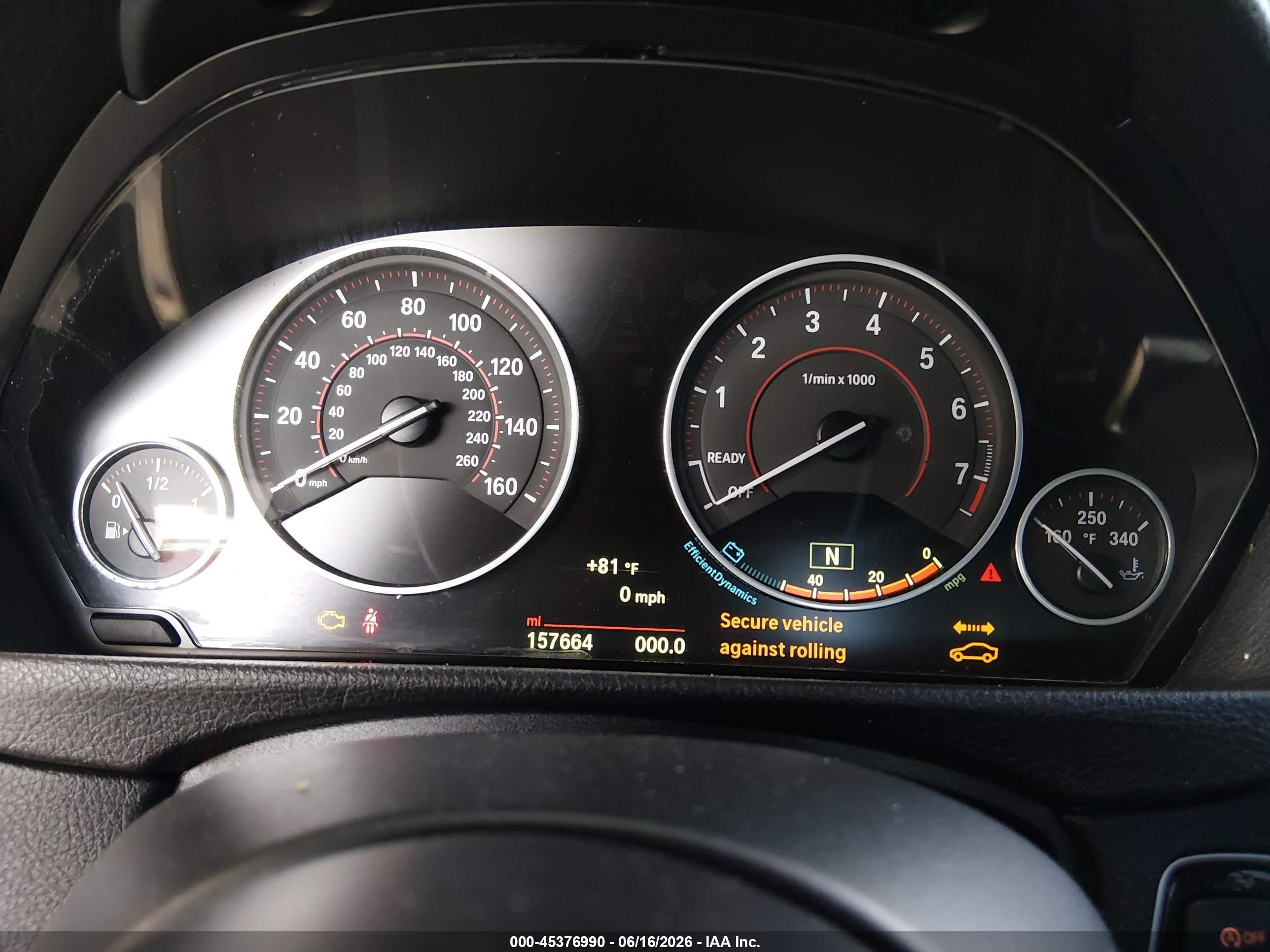 2015 Bmw 435i Xdrive Black vin: WBA3R5C51FK189601