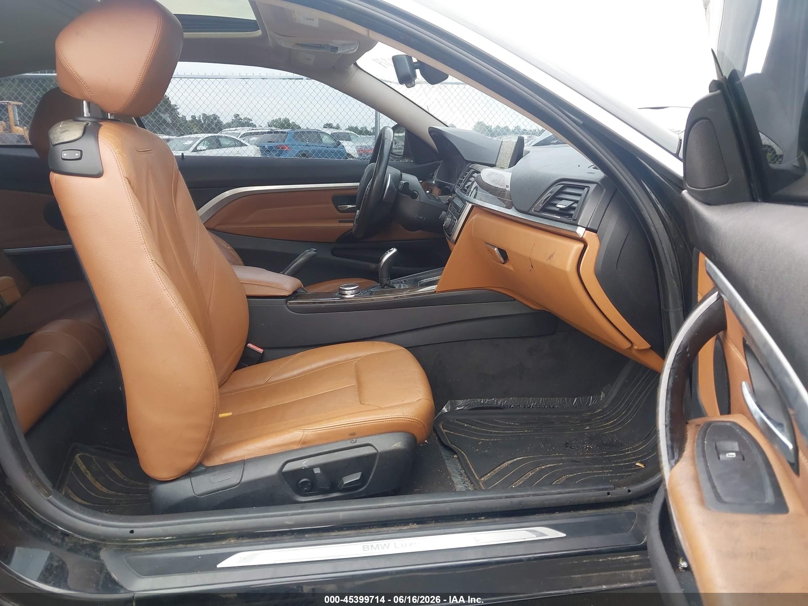 2014 Bmw 435i Xdrive Black vin: WBA3R5C52EK186706
