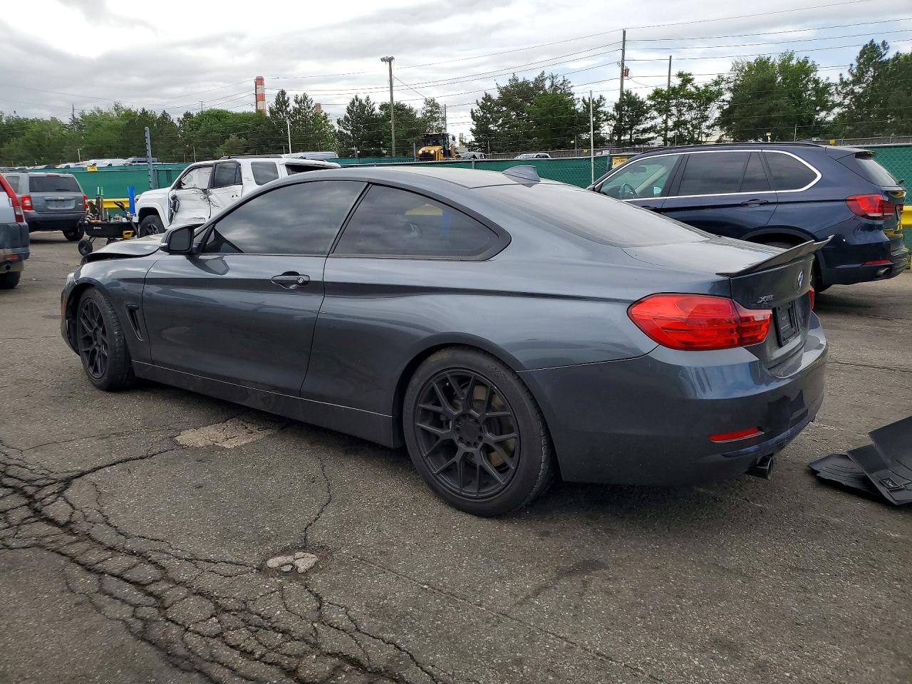 2014 Bmw 435 Xi Серый vin: WBA3R5C52EK187323