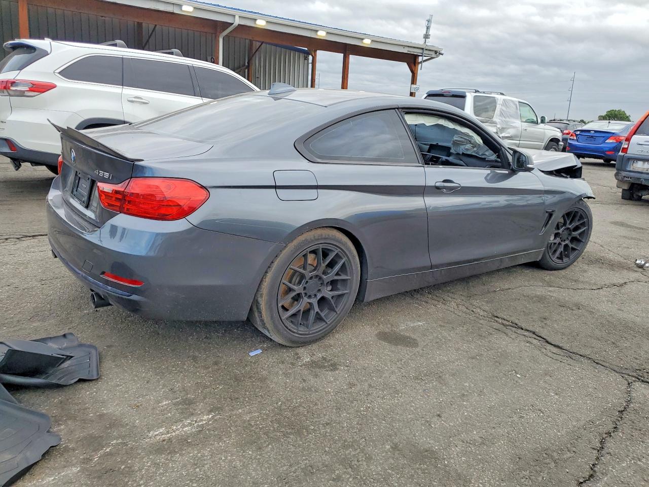 2014 Bmw 435 Xi Серый vin: WBA3R5C52EK187323