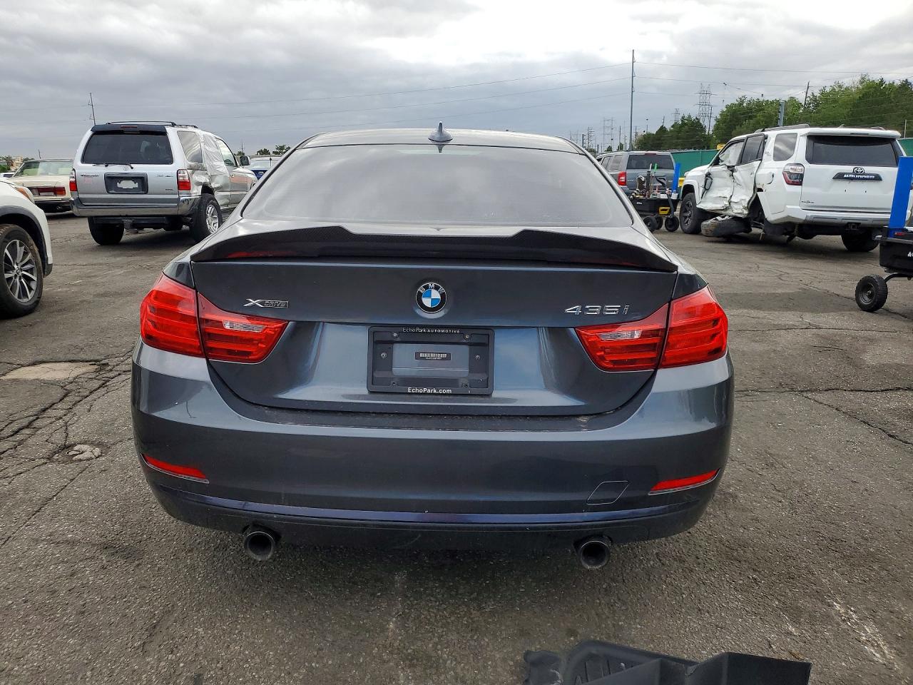 2014 Bmw 435 Xi Серый vin: WBA3R5C52EK187323