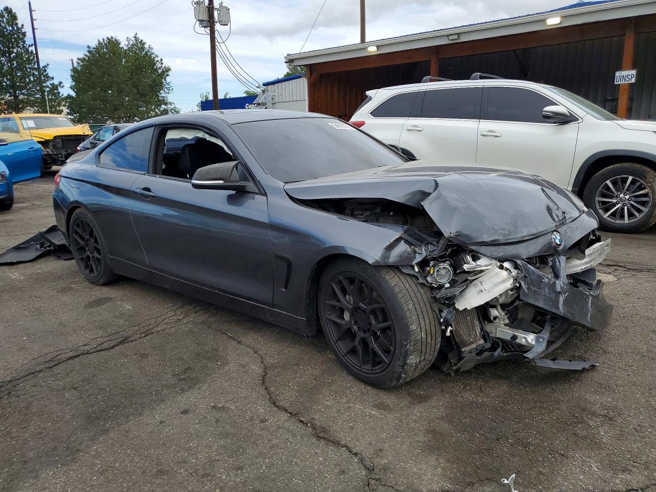 2014 Bmw 435 Xi Серый vin: WBA3R5C52EK187323