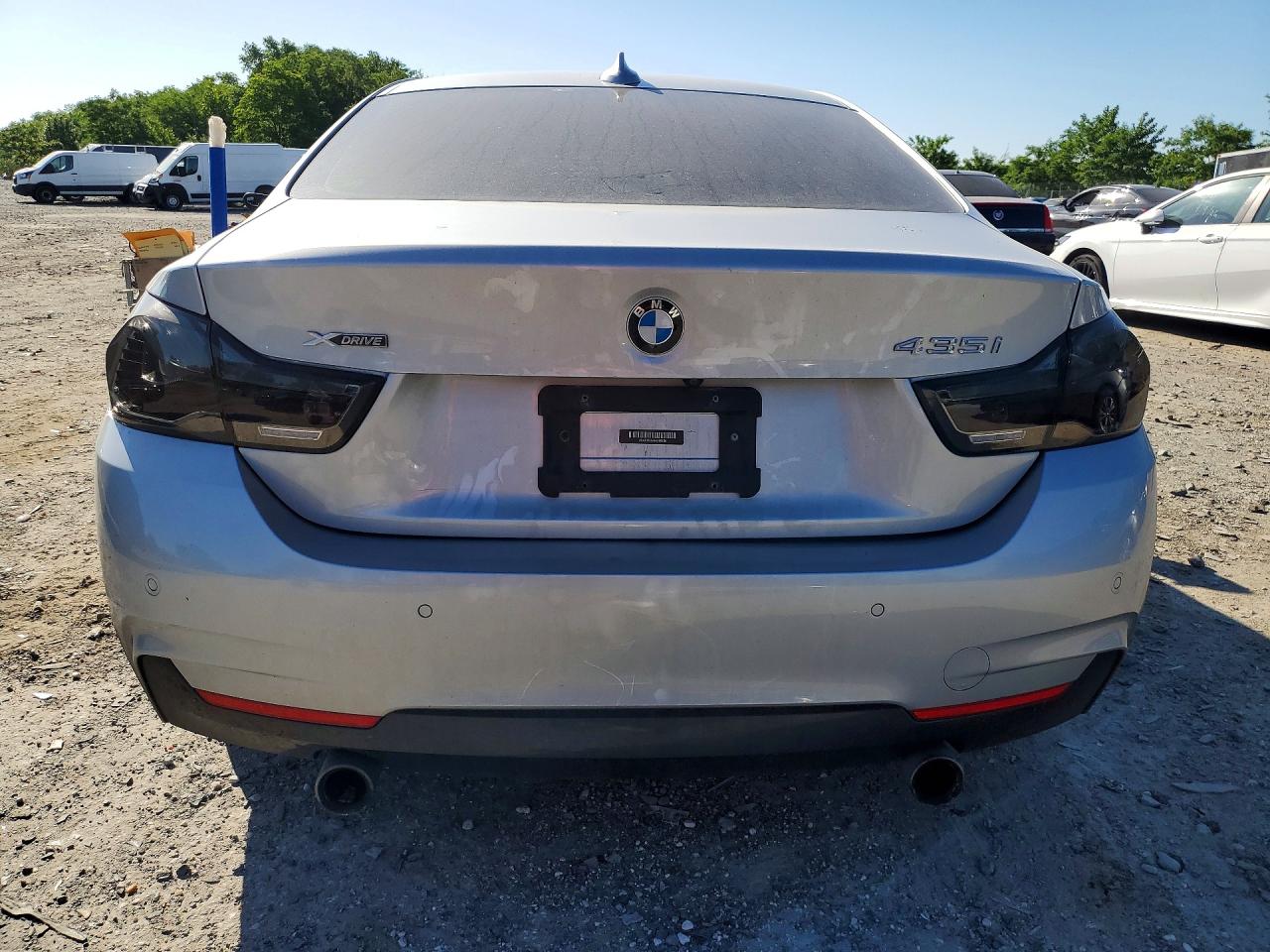 2014 Bmw 435 Xi Silver vin: WBA3R5C53EK186536