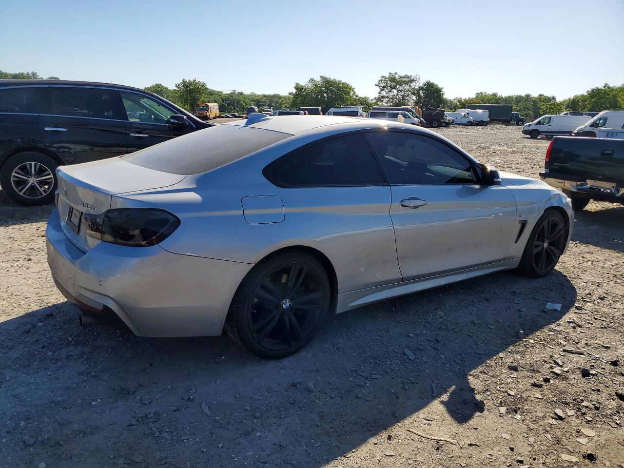 2014 Bmw 435 Xi Silver vin: WBA3R5C53EK186536