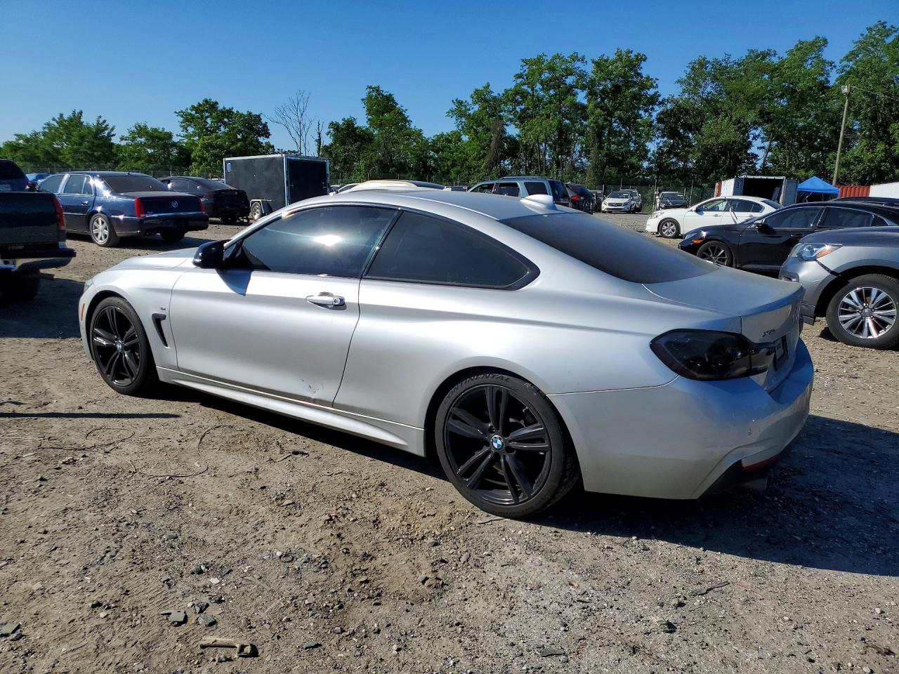 2014 Bmw 435 Xi Silver vin: WBA3R5C53EK186536