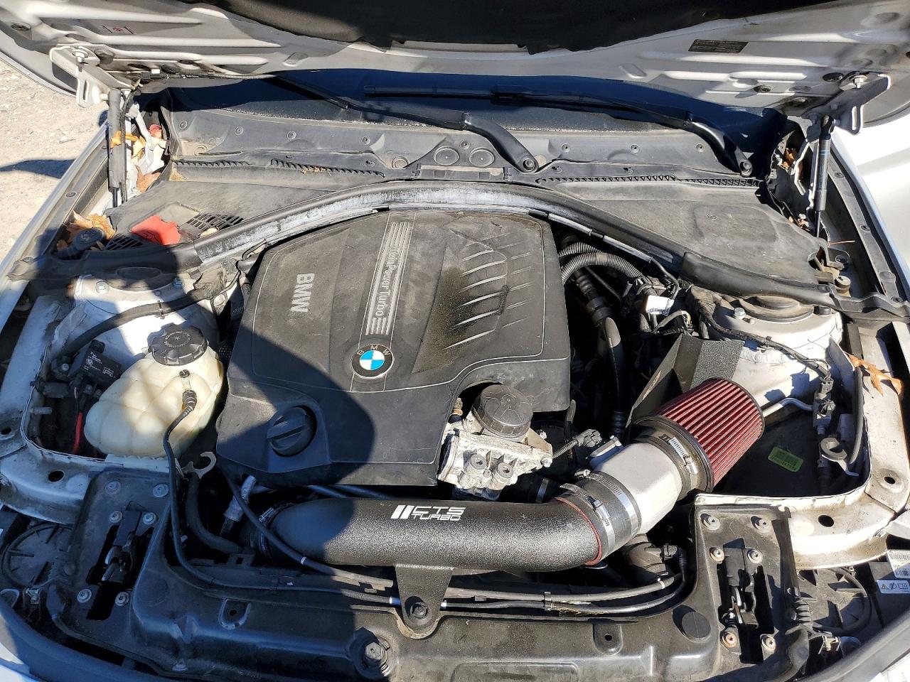 2014 Bmw 435 Xi Silver vin: WBA3R5C53EK186536