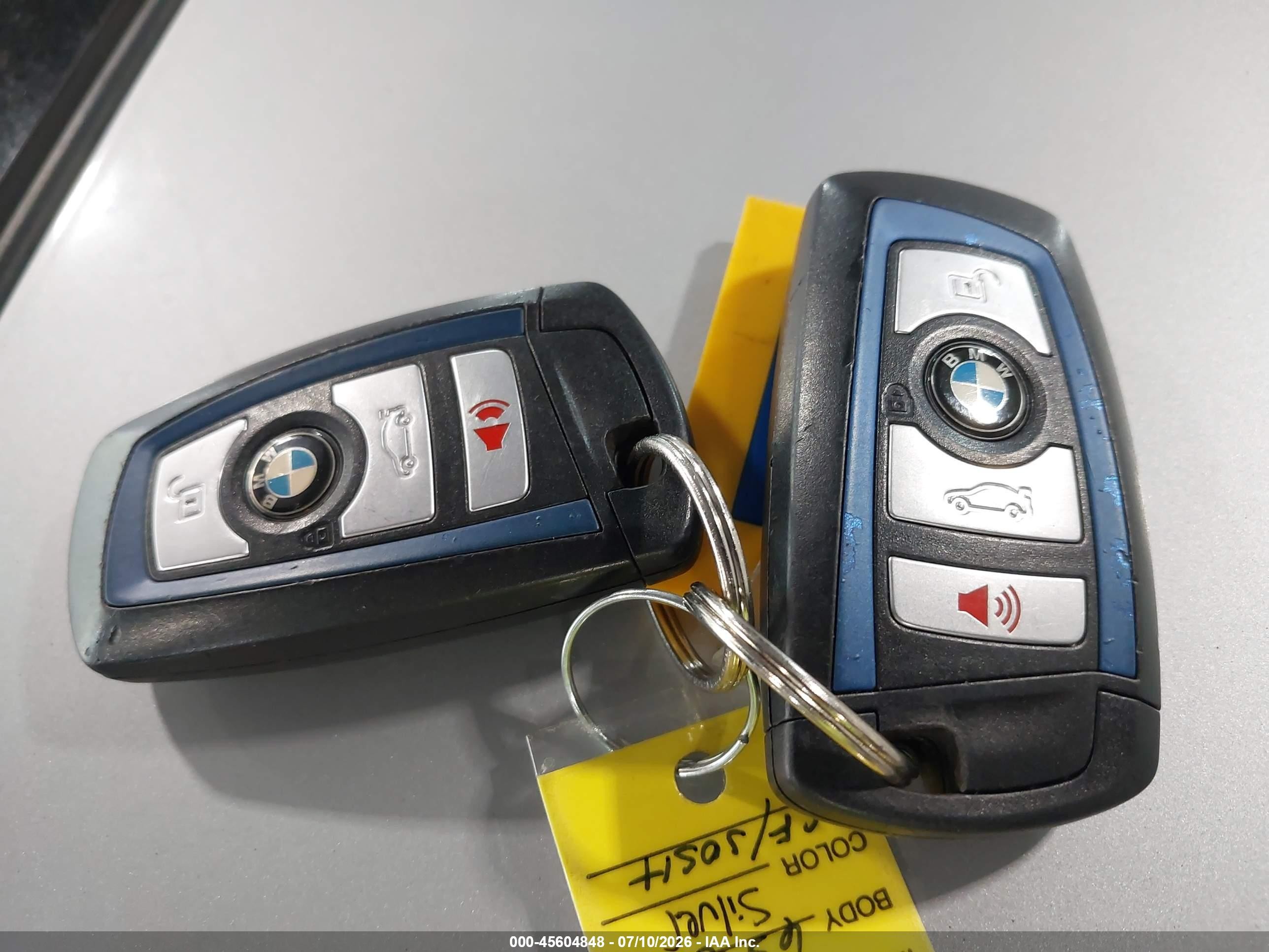 2015 Bmw 435i Xdrive Silver vin: WBA3R5C53FK371610