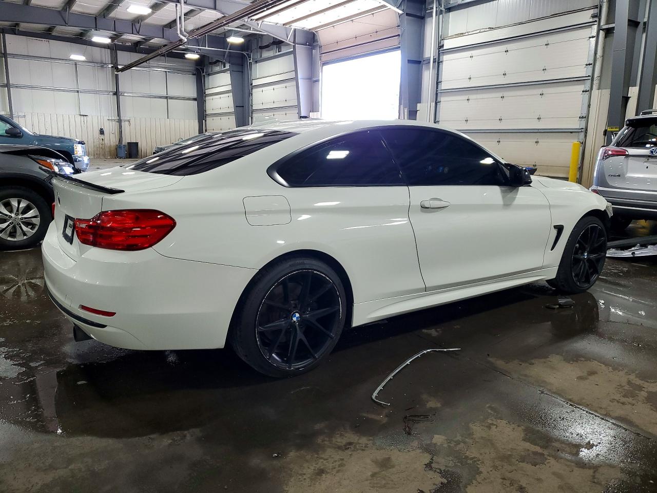 2015 Bmw 435 Xi White vin: WBA3R5C53FK372899