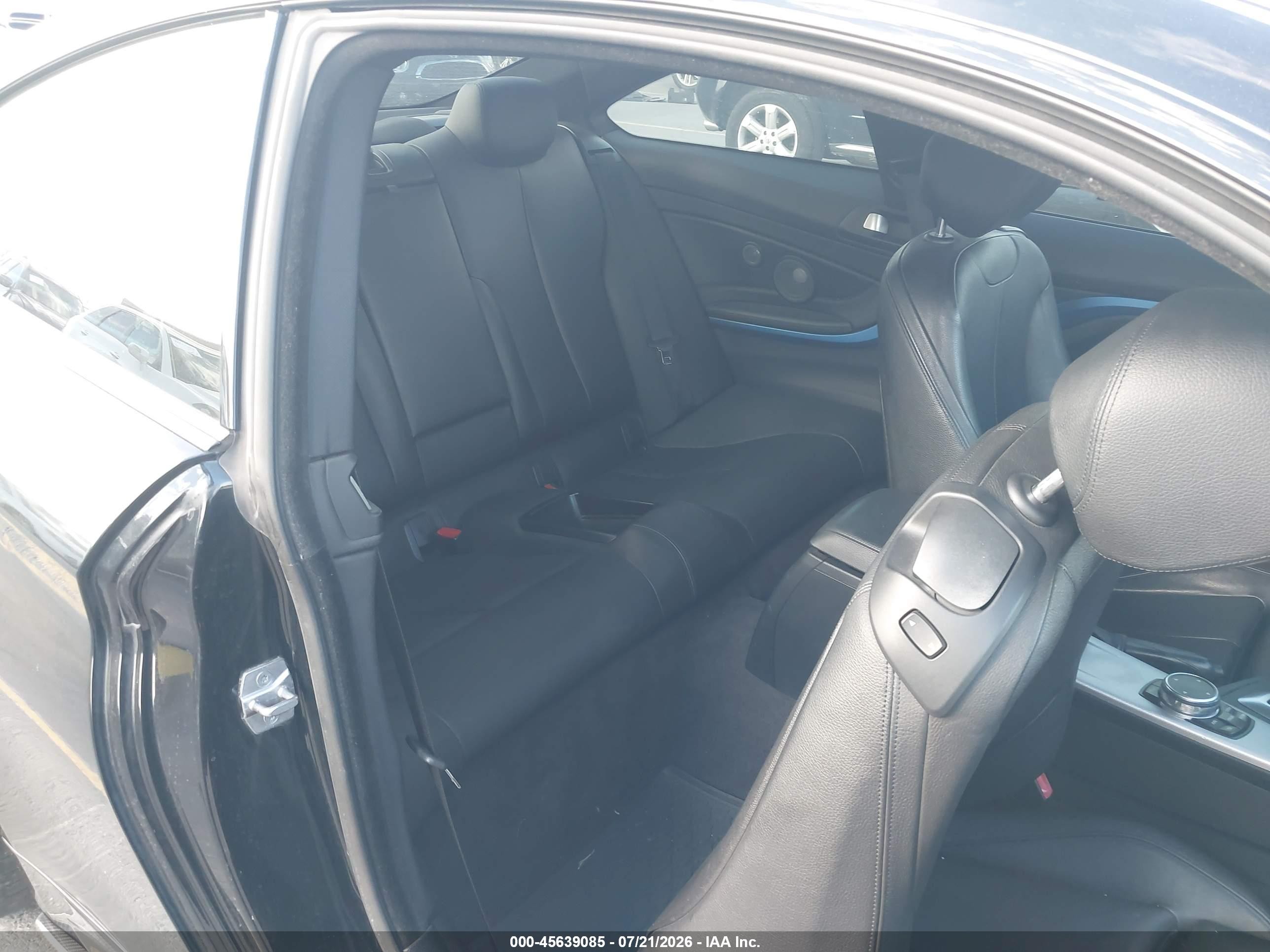 2015 Bmw 435i Xdrive Black vin: WBA3R5C53FK372904