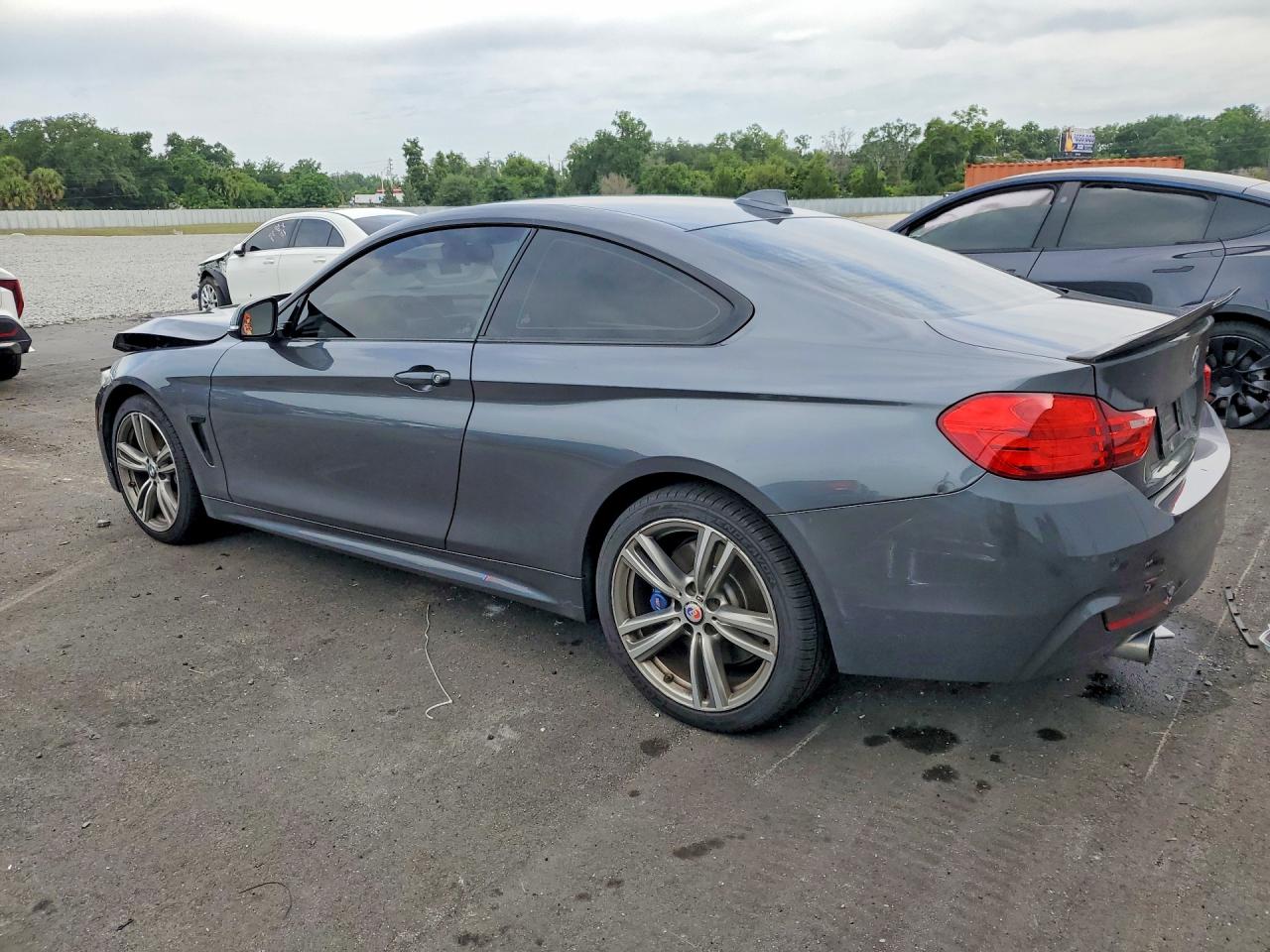 2014 Bmw 435 Xi Gray vin: WBA3R5C54EK187873