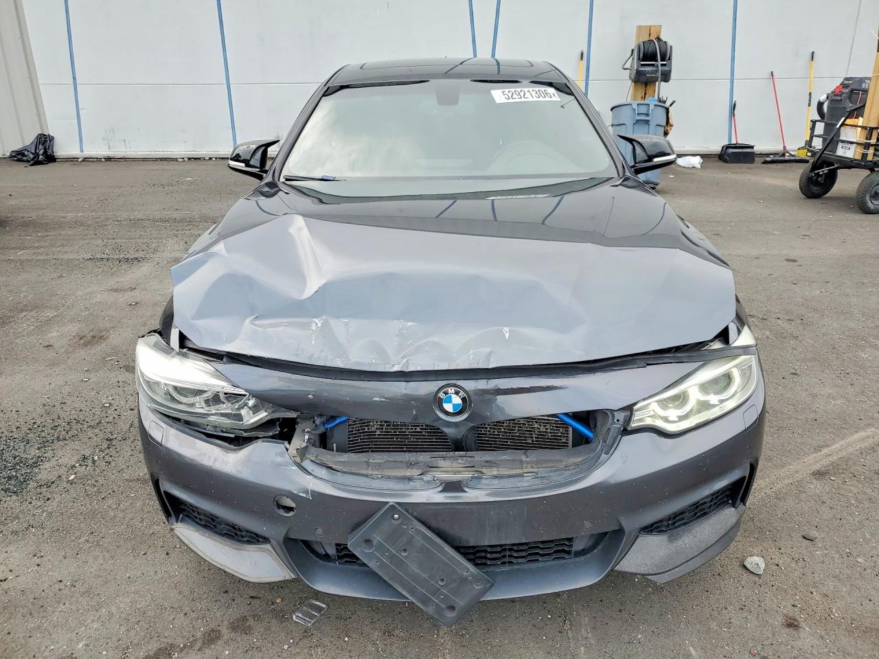 2014 Bmw 435 Xi Gray vin: WBA3R5C54EK187873