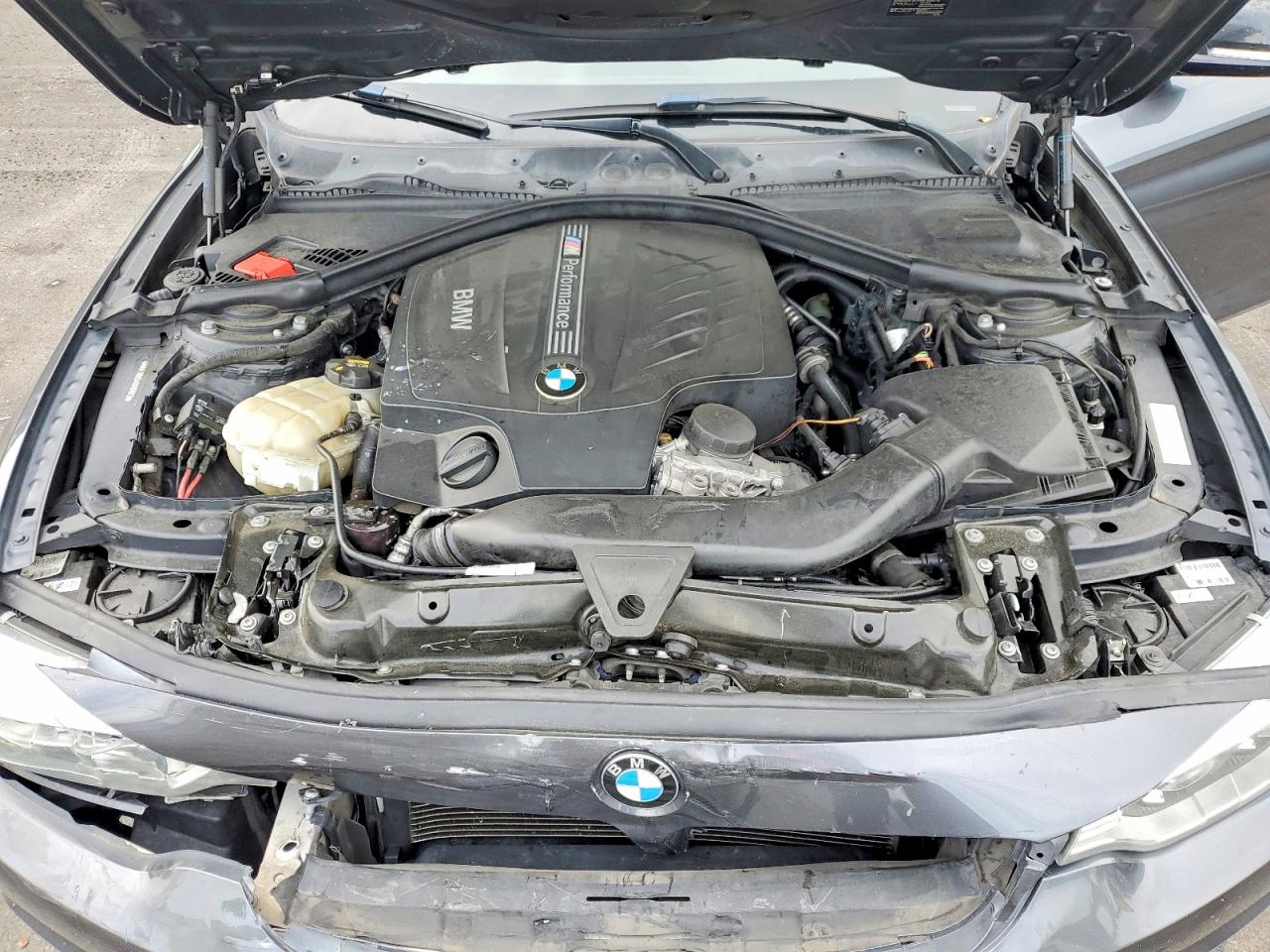 2014 Bmw 435 Xi Gray vin: WBA3R5C54EK187873