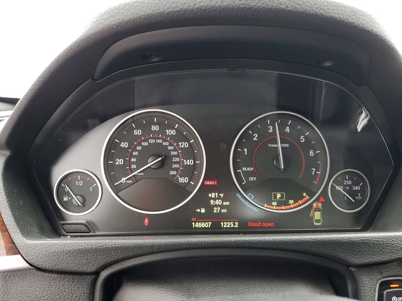 2014 Bmw 435 Xi Gray vin: WBA3R5C54EK187873
