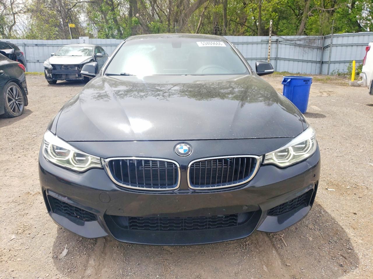 2014 Bmw 435 Xi Black vin: WBA3R5C55EK187106