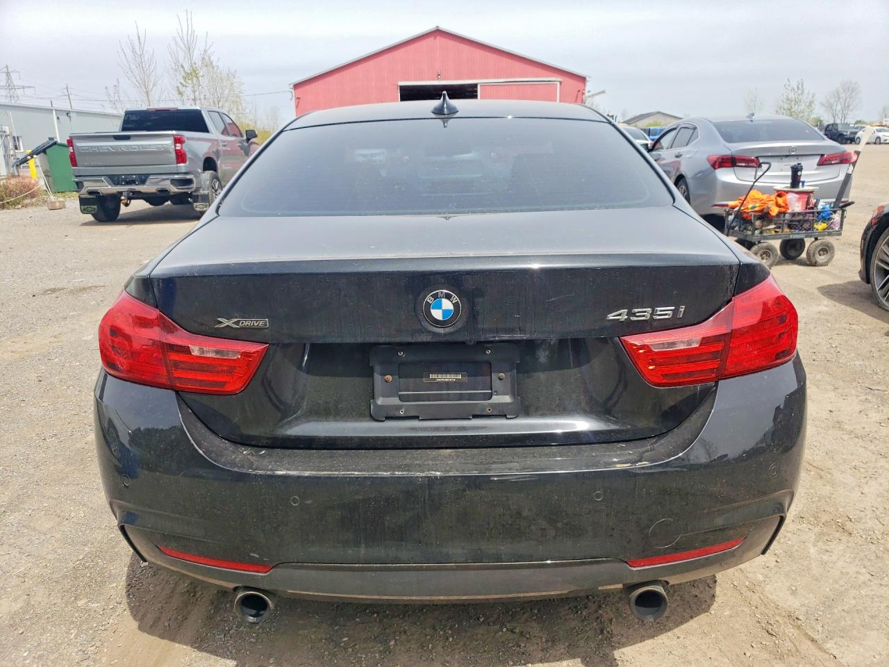 2014 Bmw 435 Xi Black vin: WBA3R5C55EK187106