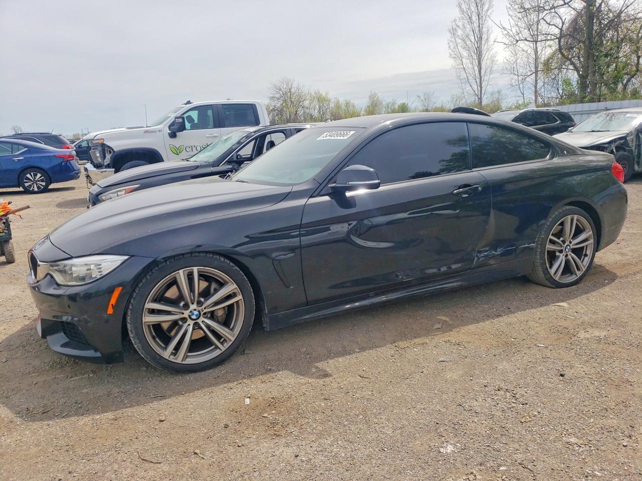 2014 Bmw 435 Xi Black vin: WBA3R5C55EK187106