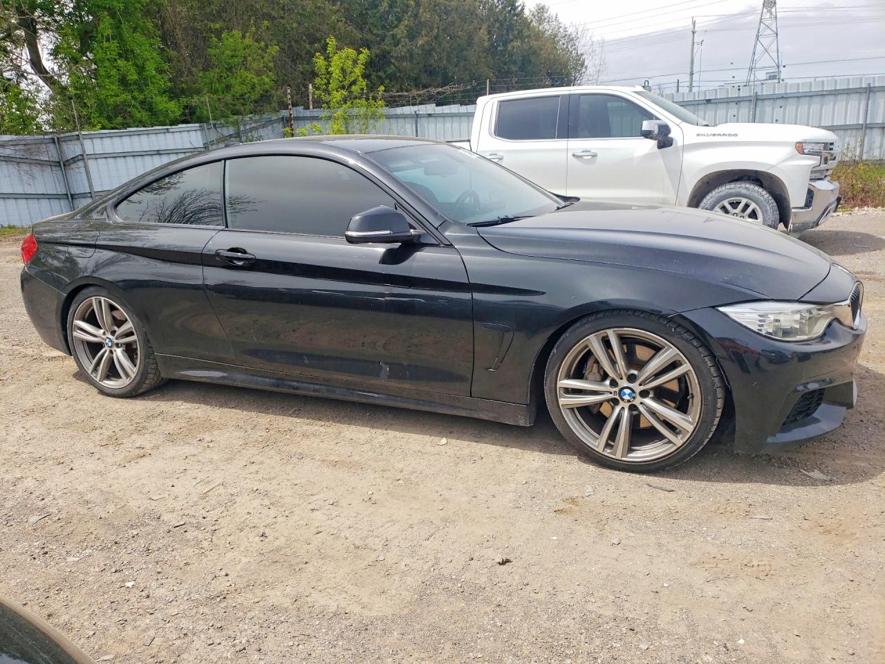 2014 Bmw 435 Xi Black vin: WBA3R5C55EK187106
