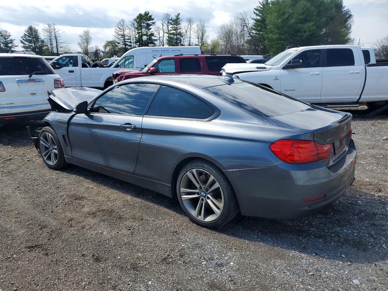 2014 Bmw 435 Xi Charcoal vin: WBA3R5C55EK187980