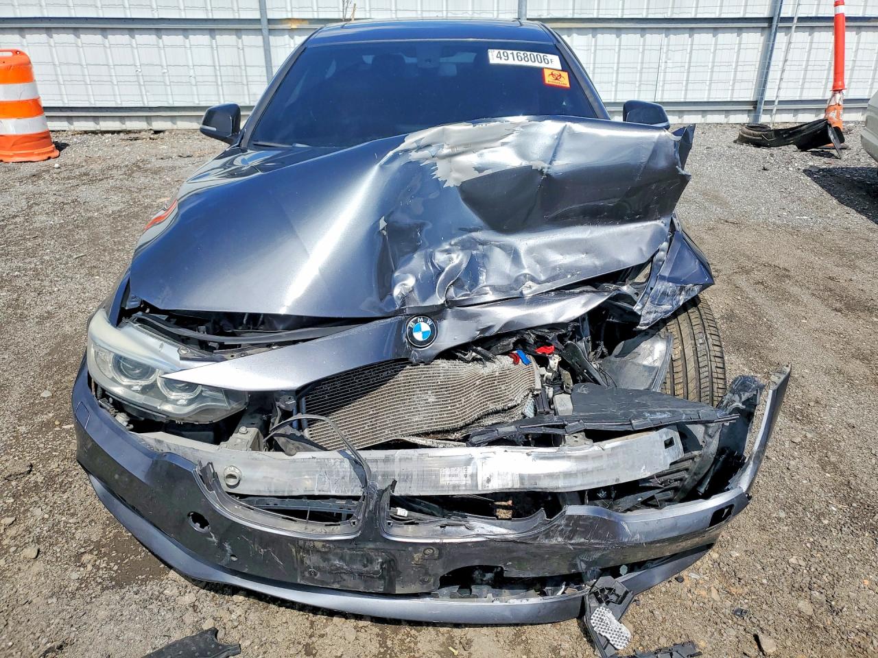 2014 Bmw 435 Xi Charcoal vin: WBA3R5C55EK187980