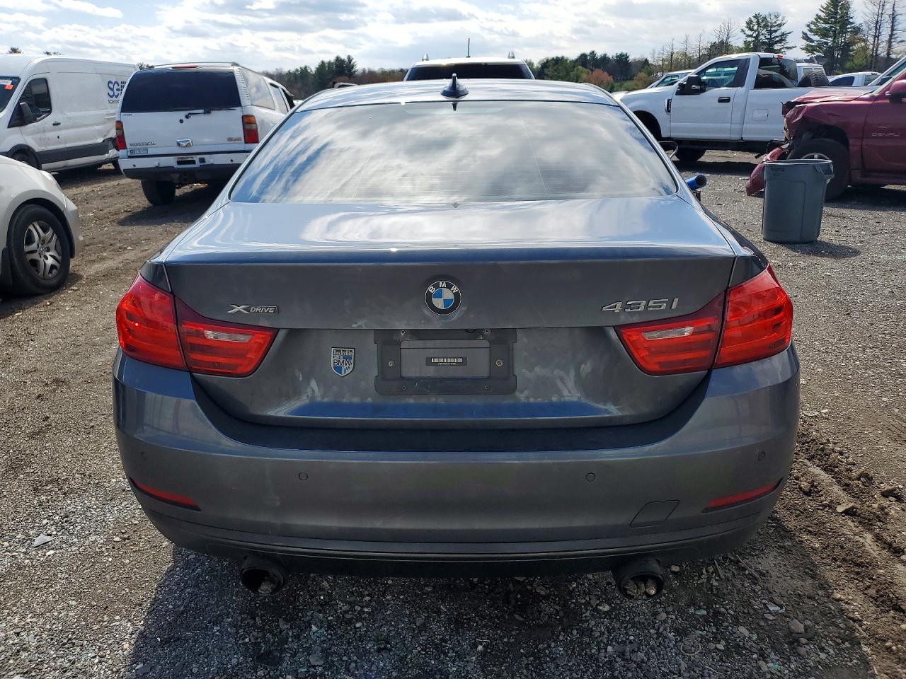 2014 Bmw 435 Xi Charcoal vin: WBA3R5C55EK187980