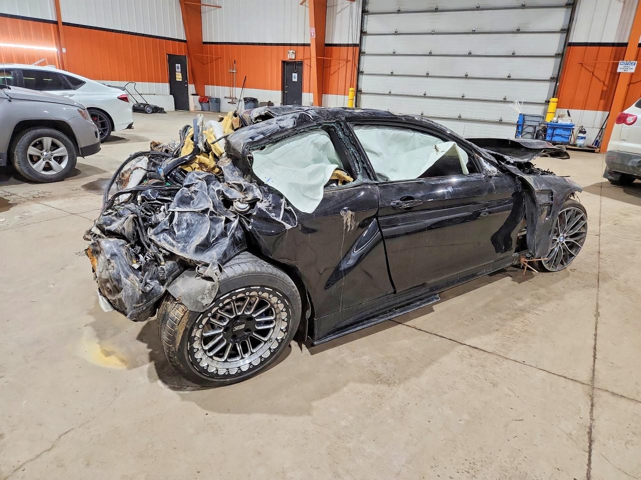 2014 Bmw 435 Xi Black vin: WBA3R5C56EF730276