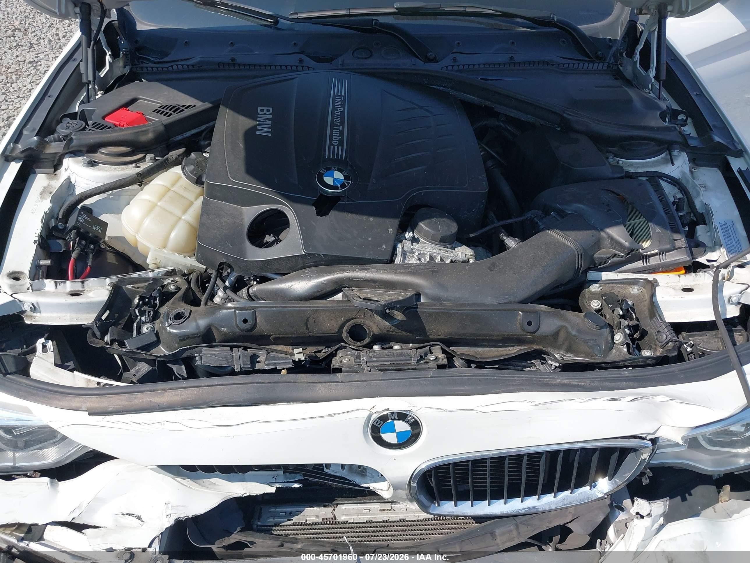 2014 Bmw 435i Xdrive White vin: WBA3R5C56EK187325