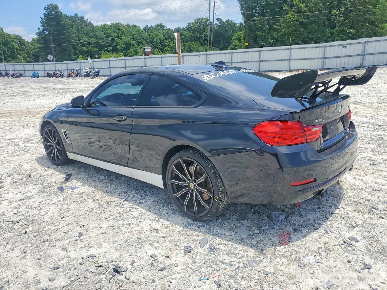2014 Bmw 435 Xi Black vin: WBA3R5C56EK187423