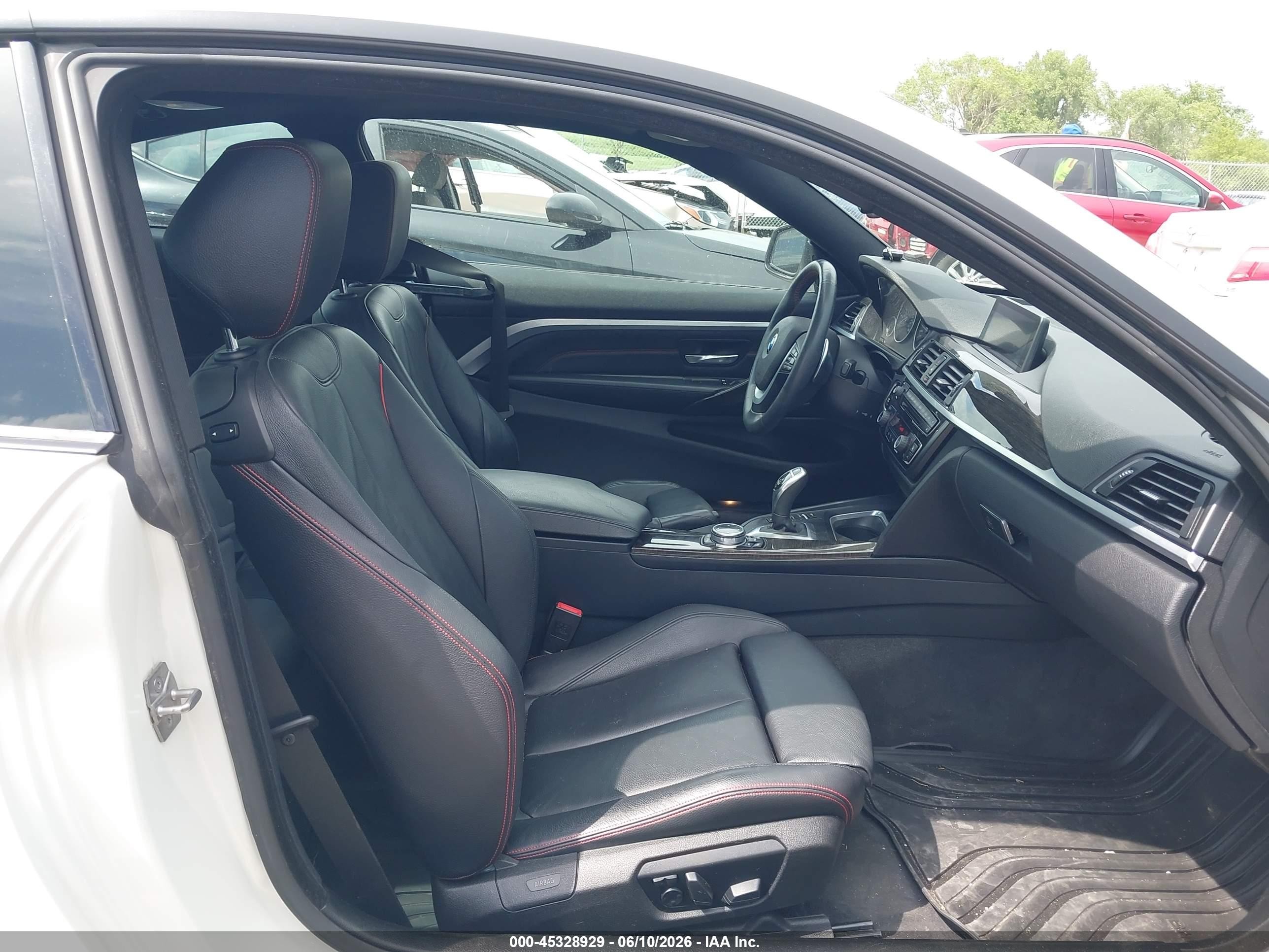 2014 Bmw 435i Xdrive White vin: WBA3R5C56EK188300