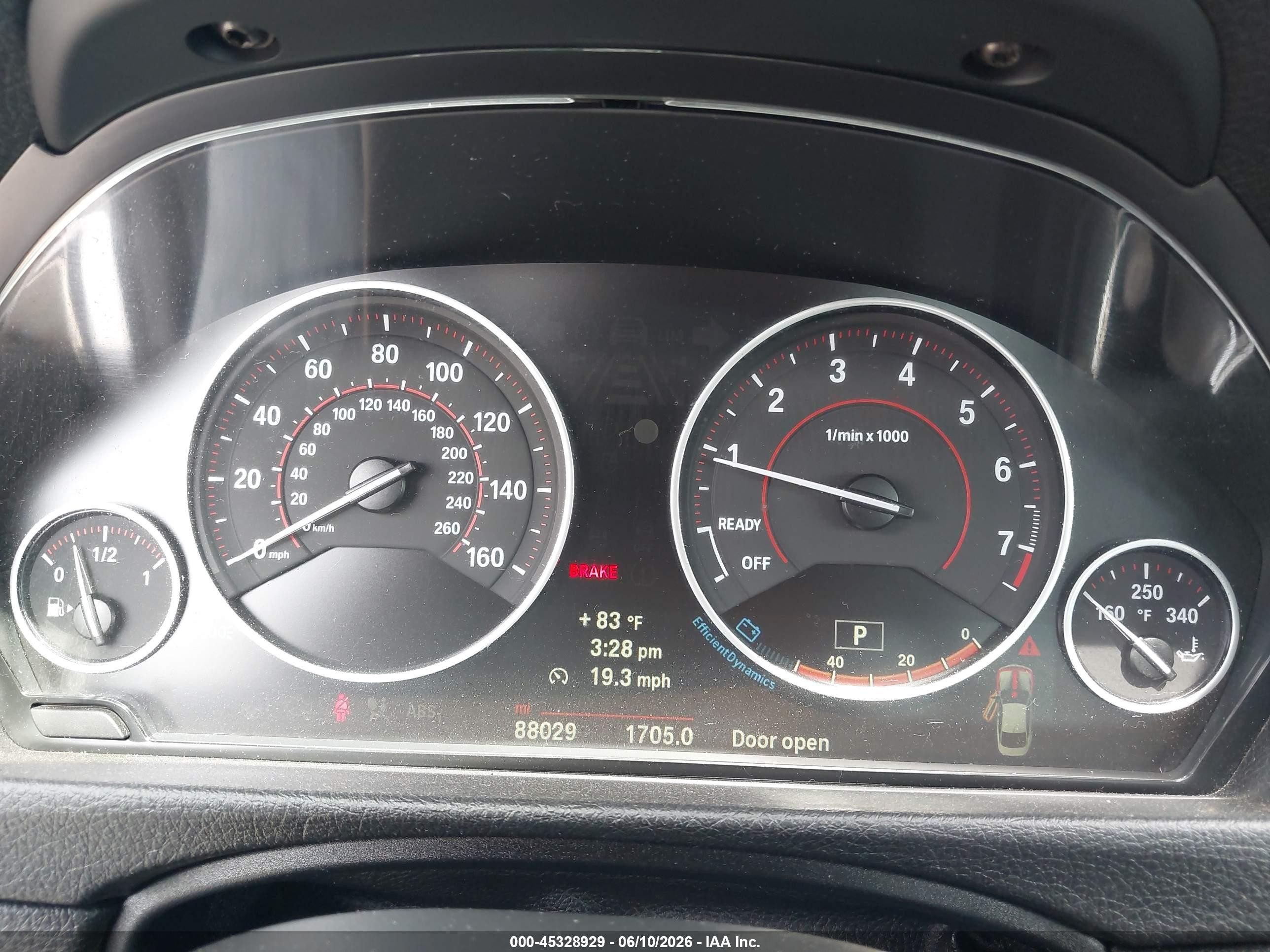 2014 Bmw 435i Xdrive White vin: WBA3R5C56EK188300