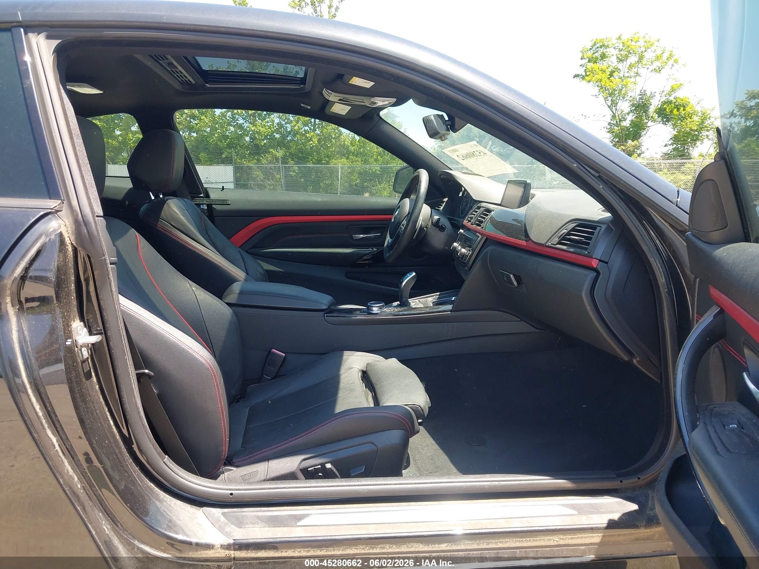 2014 Bmw 435i Xdrive Black vin: WBA3R5C57EF730450