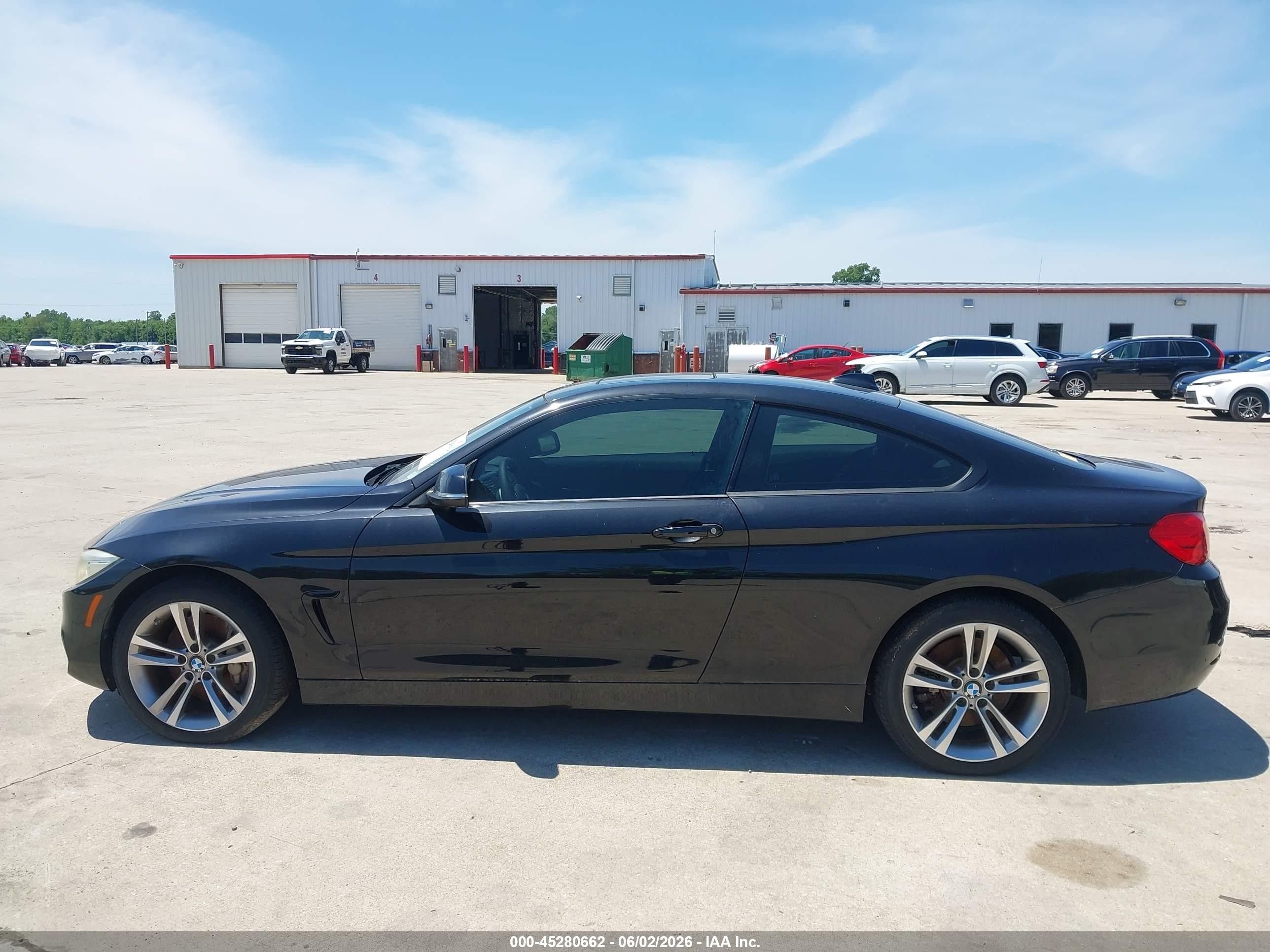 2014 Bmw 435i Xdrive Black vin: WBA3R5C57EF730450