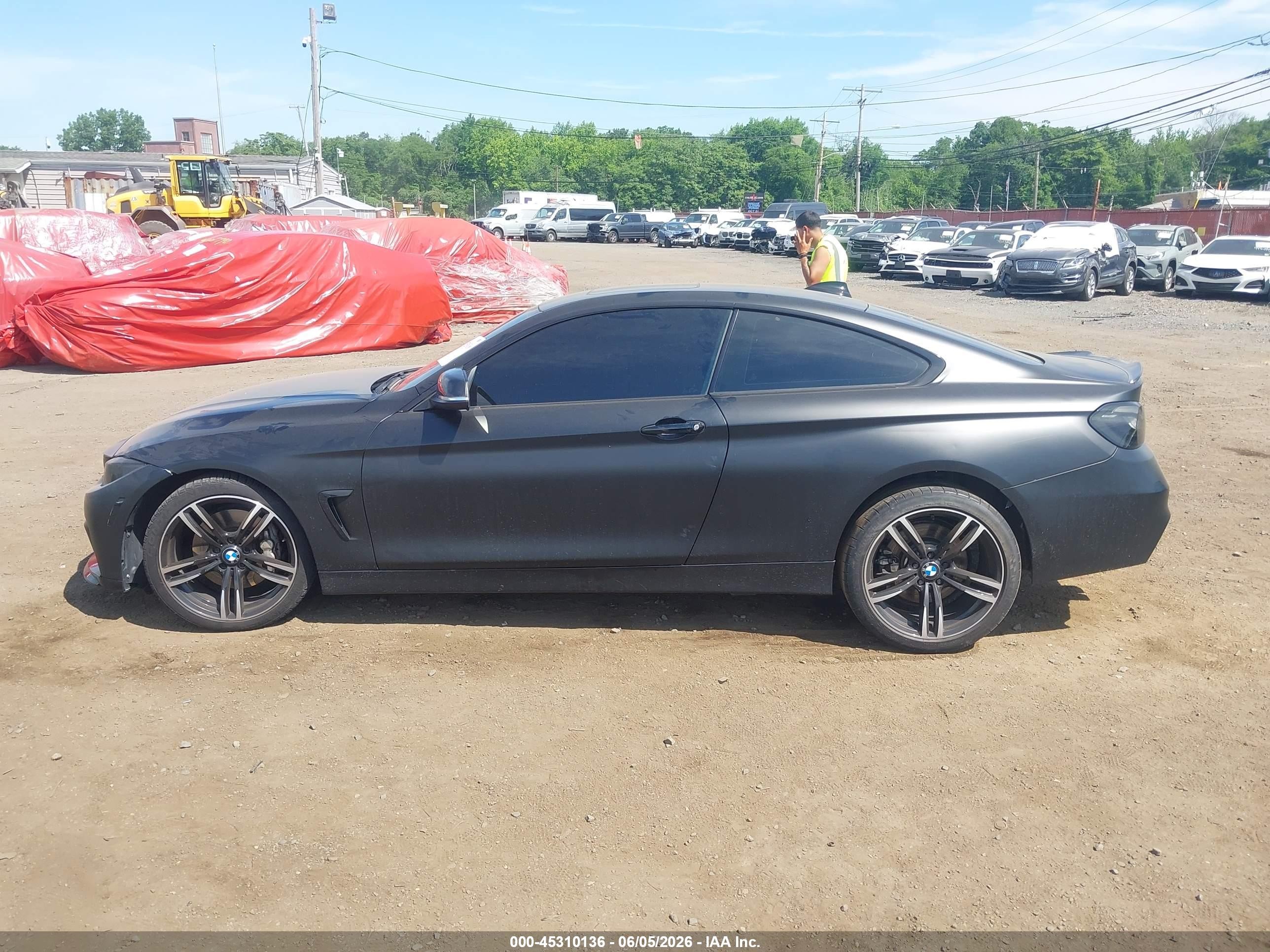 2015 Bmw 435i Xdrive Black vin: WBA3R5C57FK371853