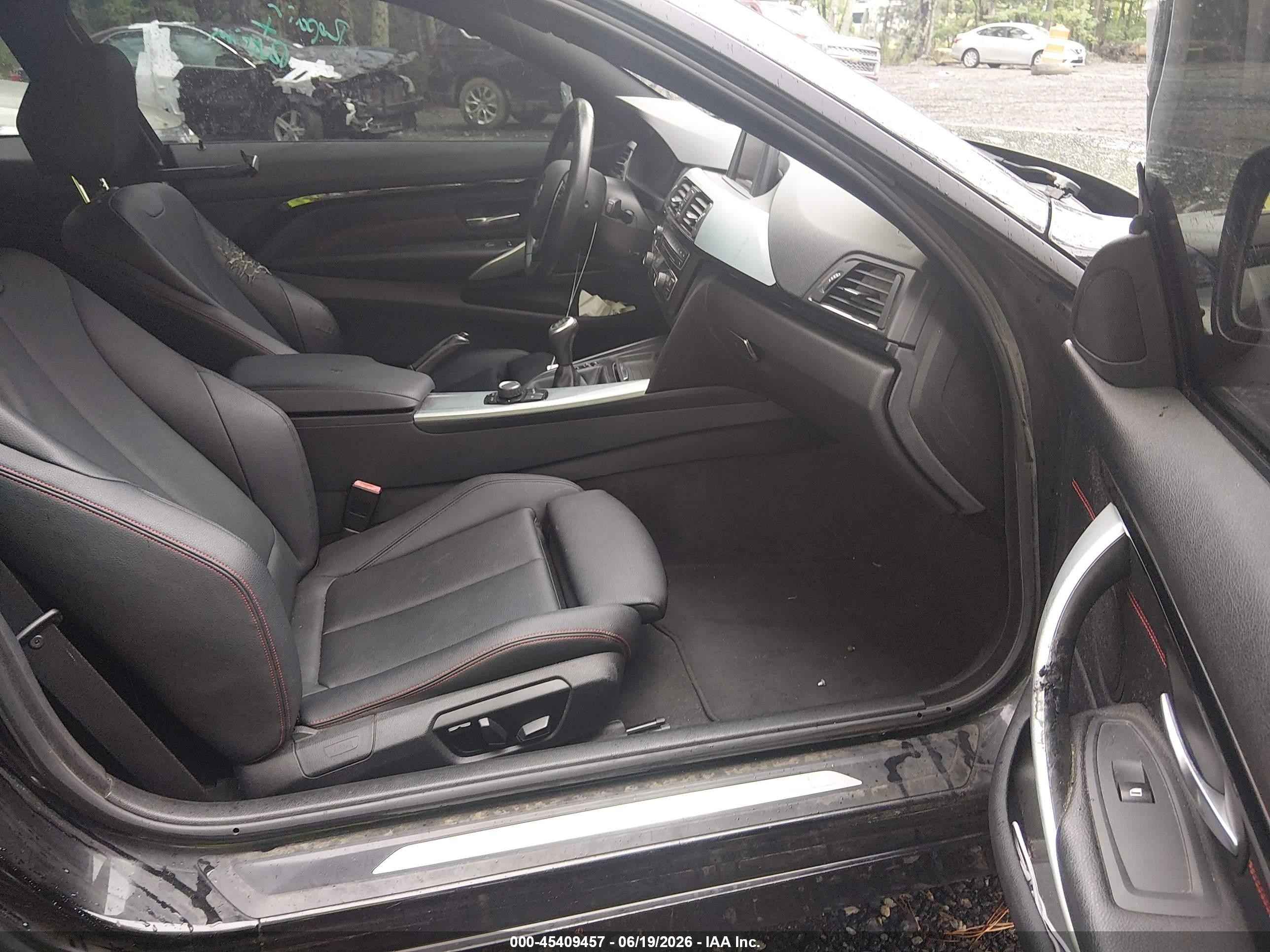 2014 Bmw 435i Xdrive Black vin: WBA3R5C58EF784579