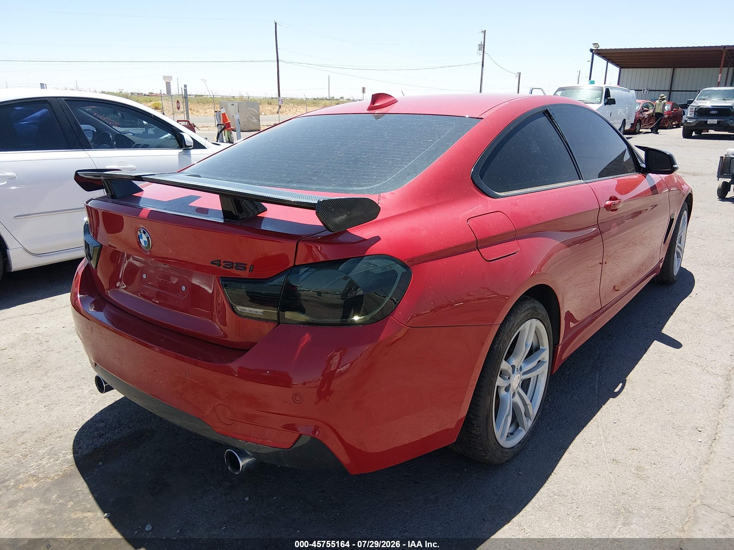 2014 Bmw 435i Xdrive Brown vin: WBA3R5C58EK187939