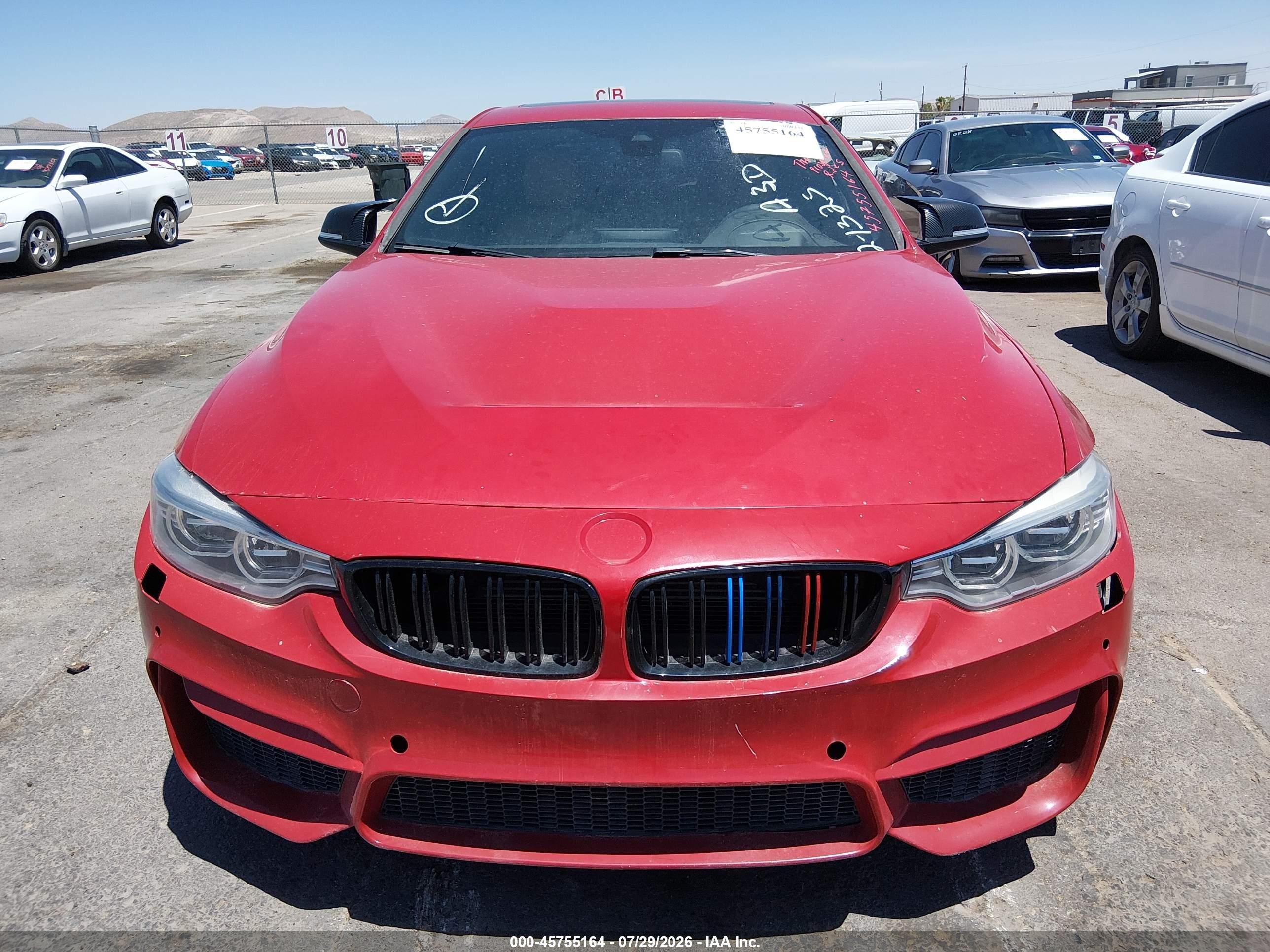 2014 Bmw 435i Xdrive Brown vin: WBA3R5C58EK187939