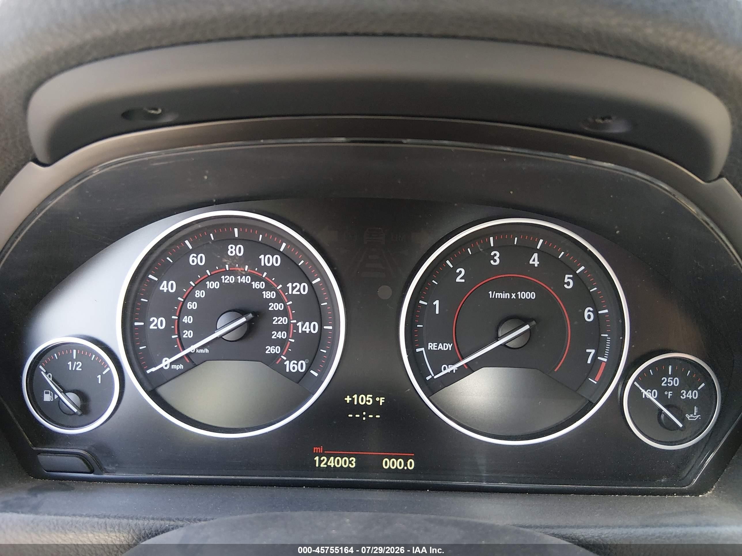 2014 Bmw 435i Xdrive Brown vin: WBA3R5C58EK187939
